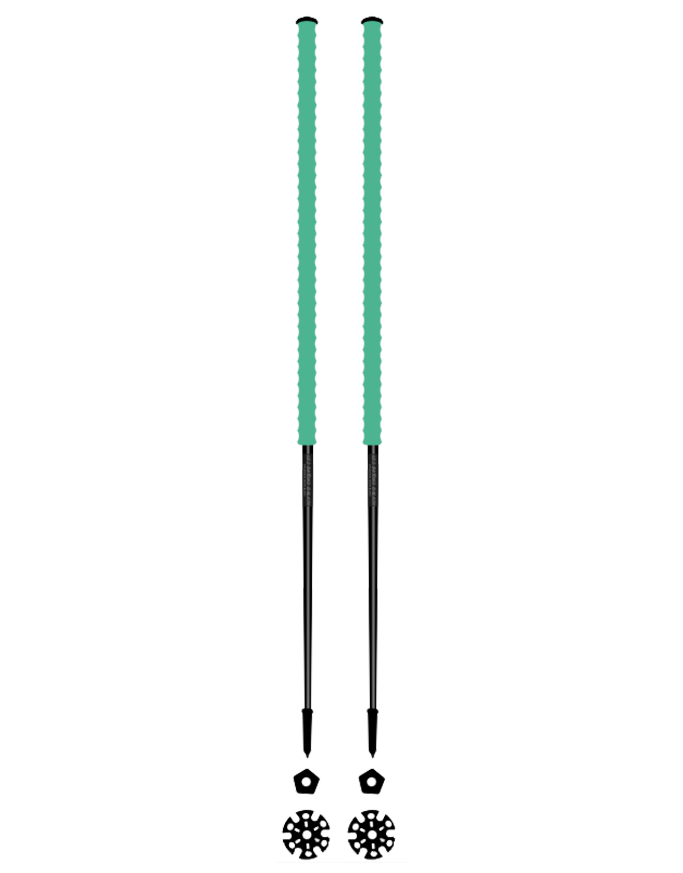 Skitourenstöcke – Unisex – Les Bâtons d'Alain – 2026 Emeraude Größe 115 cm Grün