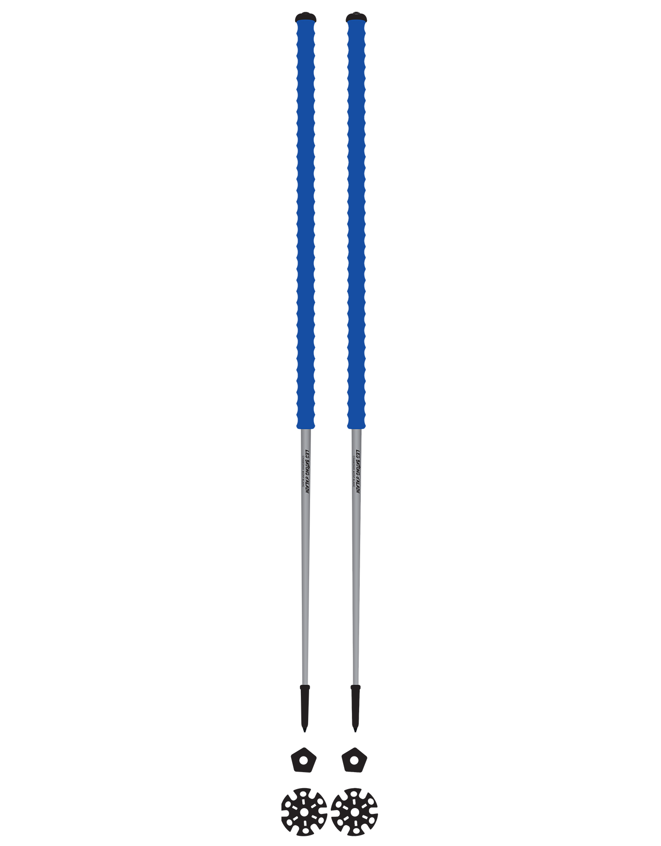 Bâtons de ski de randonnée - Abysse - Taille 135 cm - Navy