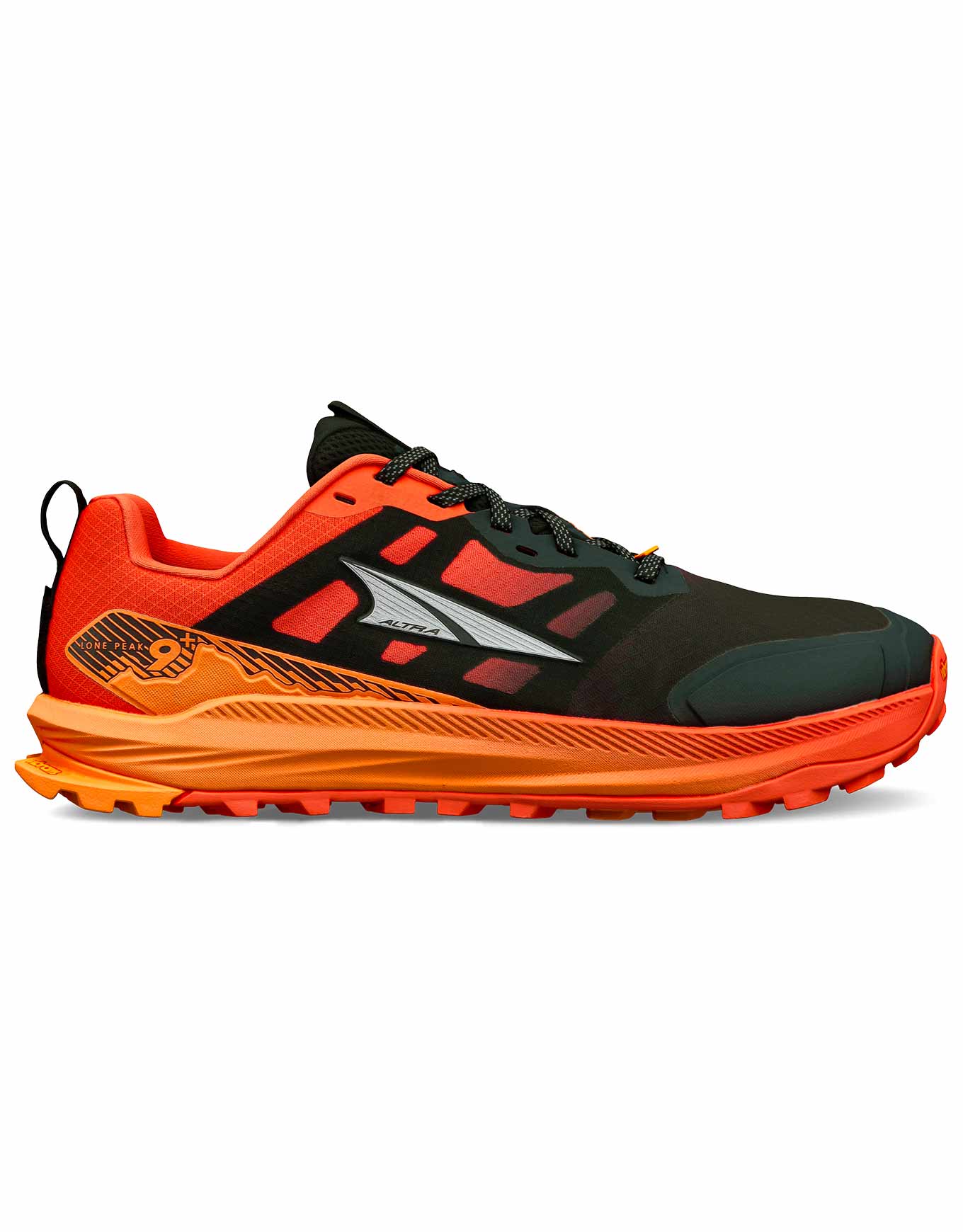 Chaussures de trail - M Lone Peak 9+ Black/Orange - Taille 42