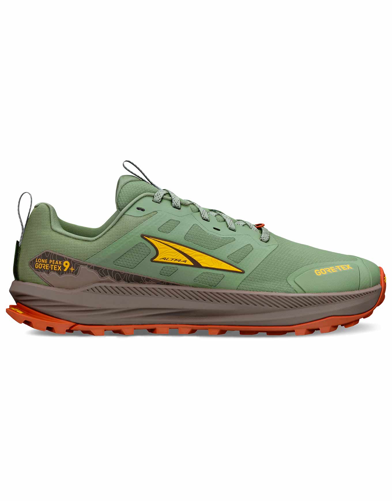 Chaussures de trail en GORE-TEX - M Lone Peak 9+ Gtx Dusty Olive - Taille 42,5 - Kaki