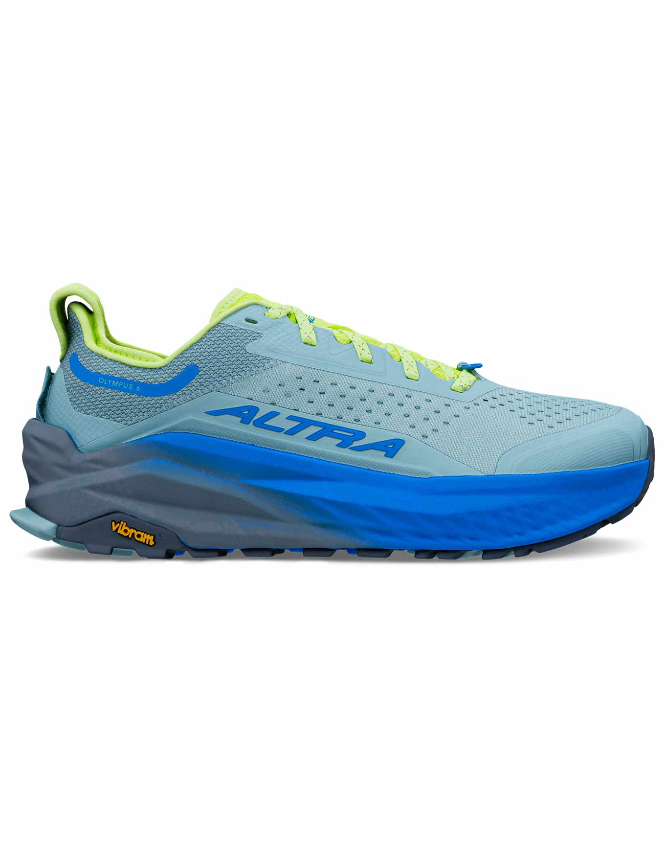 Chaussures de trail - M Olympus 6 Gray/Blue - Taille 44,5 - Bleu