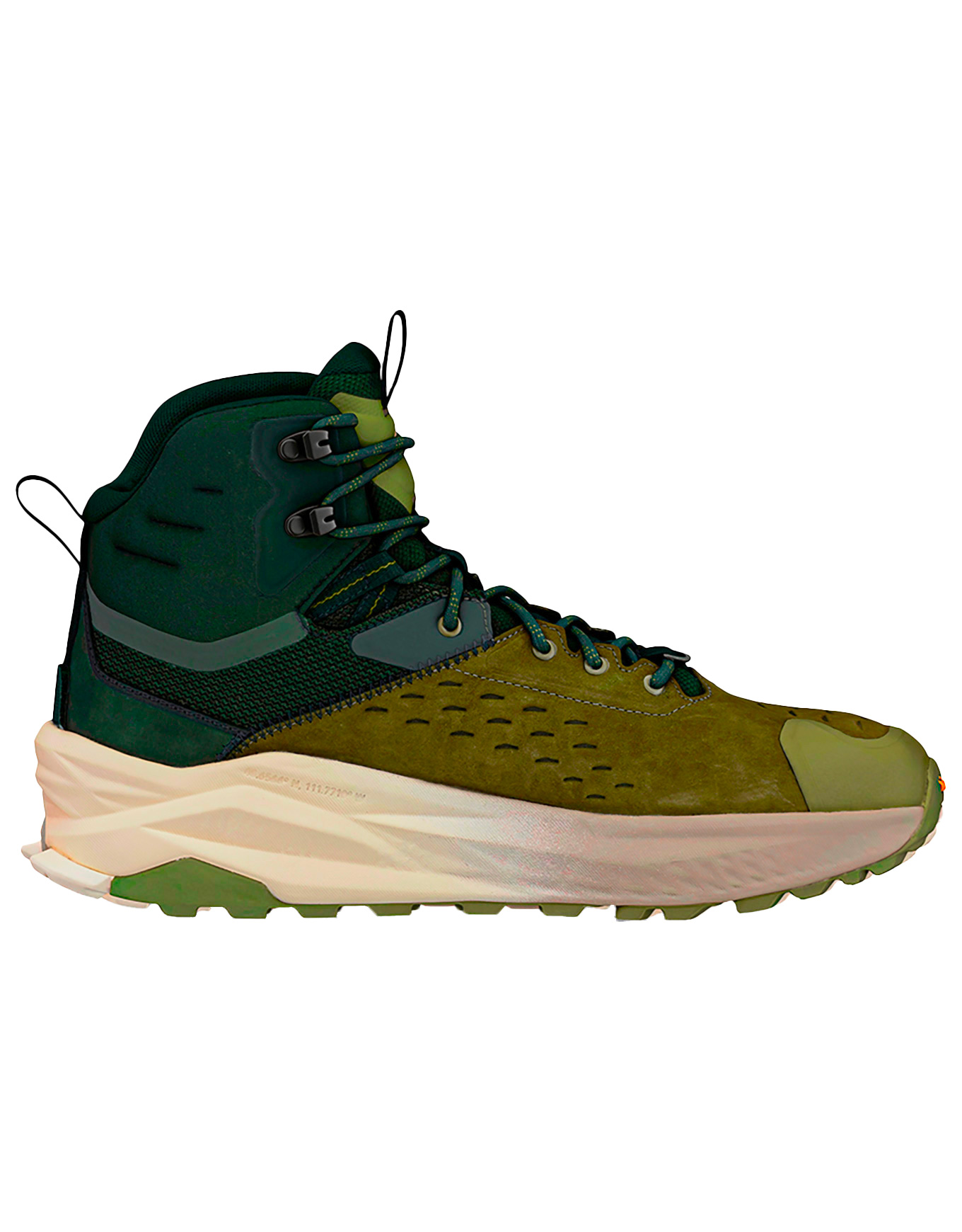 Chaussures de randonnée journée en GORE-TEX® - M Olympus 6 Hike Mid Gtx Dusty Olive en Cuir - Taille 10,5 US - Kaki