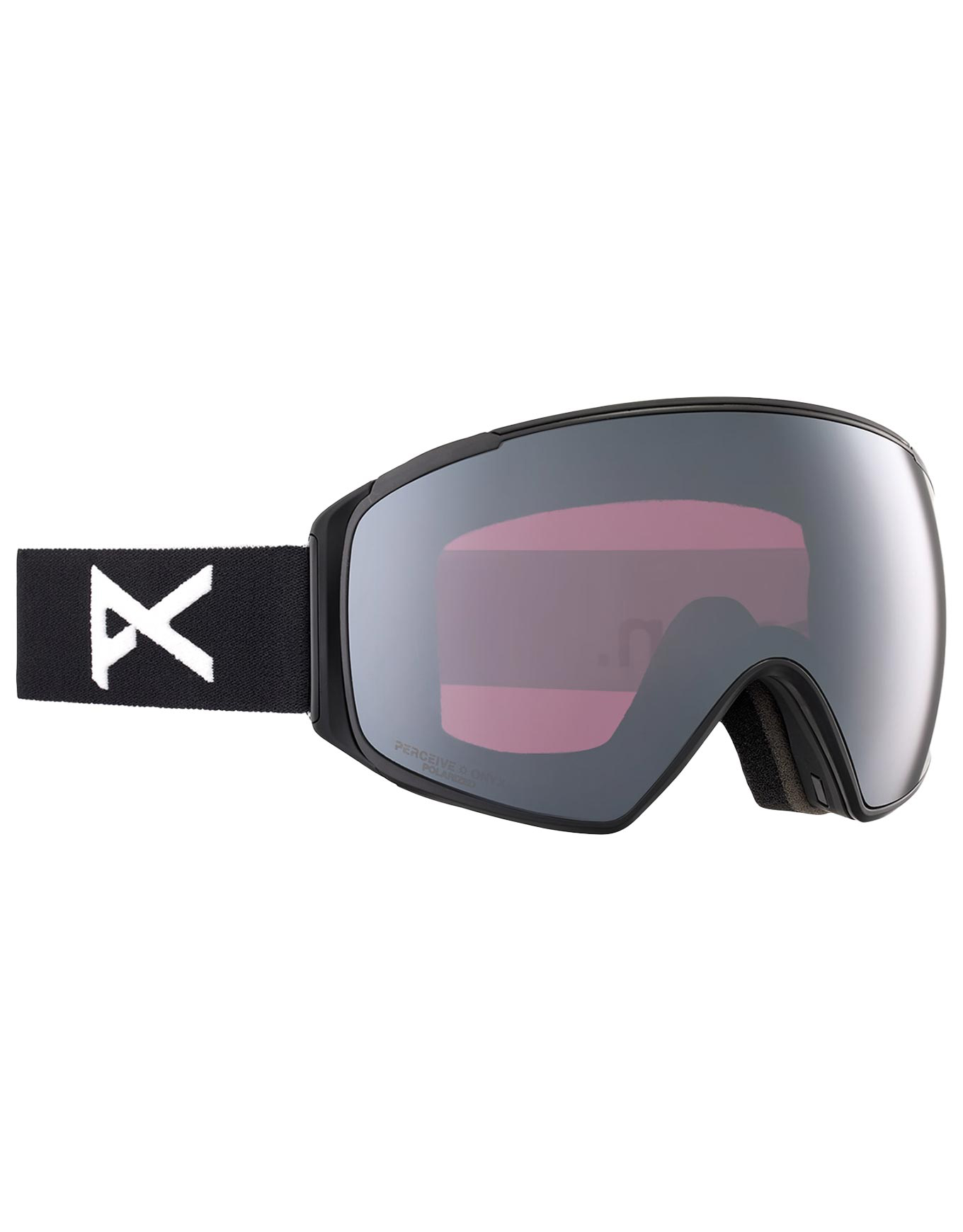 Masque de ski - M4 Toric Polarized Perceive Black/Perceive Sunny Polarized Onyx en Silicone - Noir