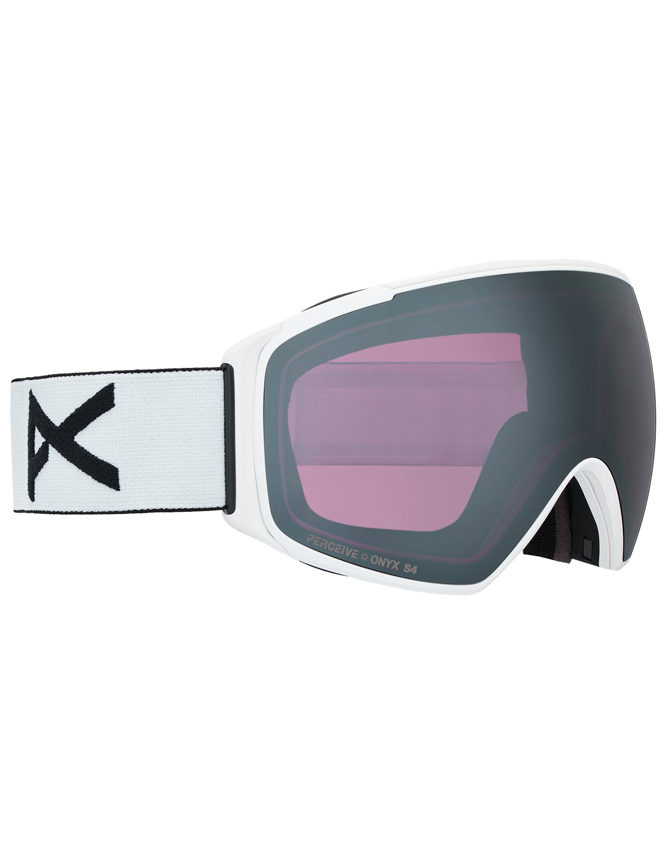 Anon - Ski /Snowboard Maske - M4S Toric White Perceive Sun Onyx  aus Wolle - Wei