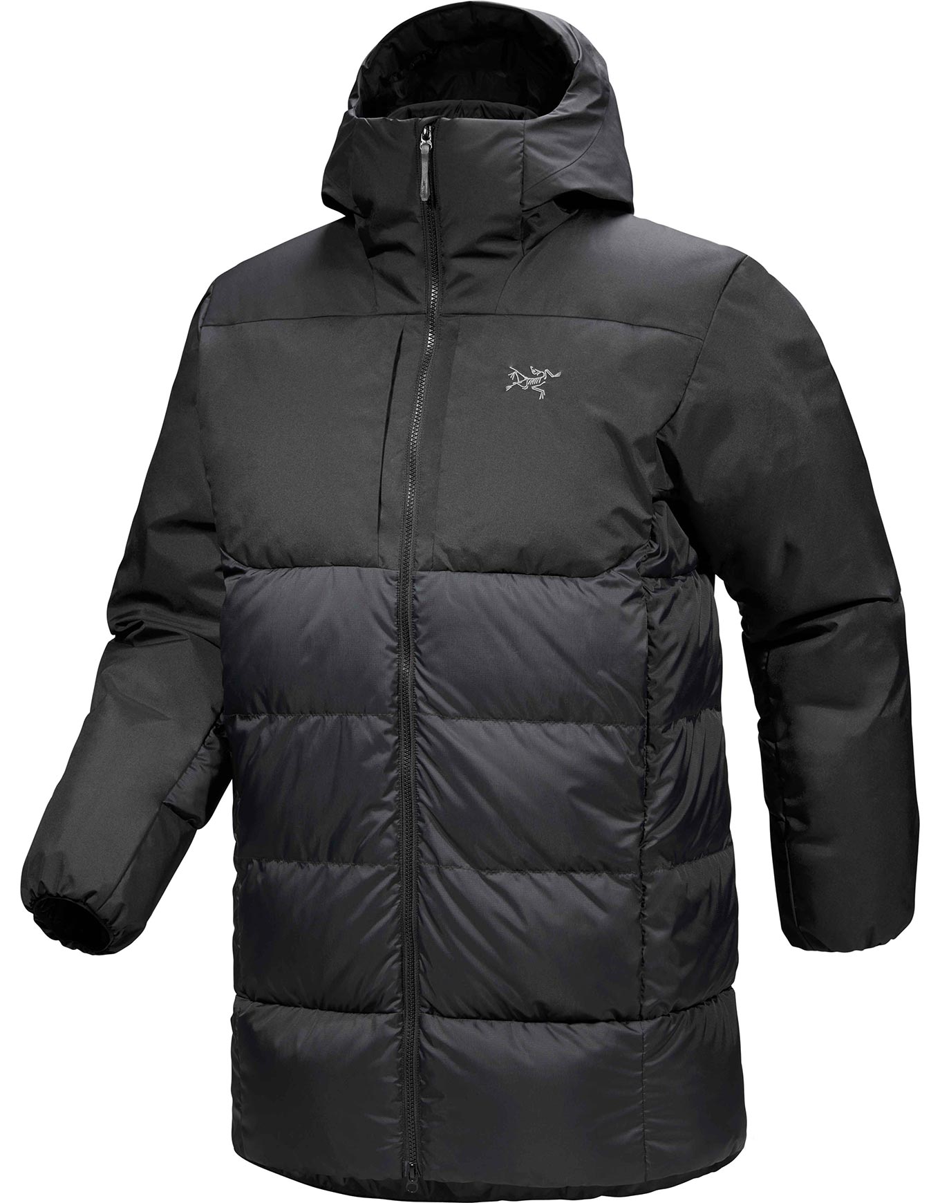 Parka isolante en duvet- - Thorium SV Parka M Black - Taille S - Noir