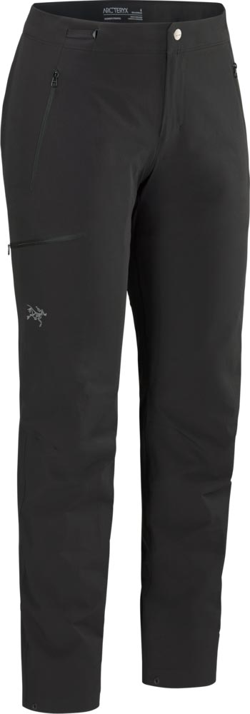 Pantalon de randonnée - Gamma SL Pant W Black en Softshell - Taille 34 FR - Noir
