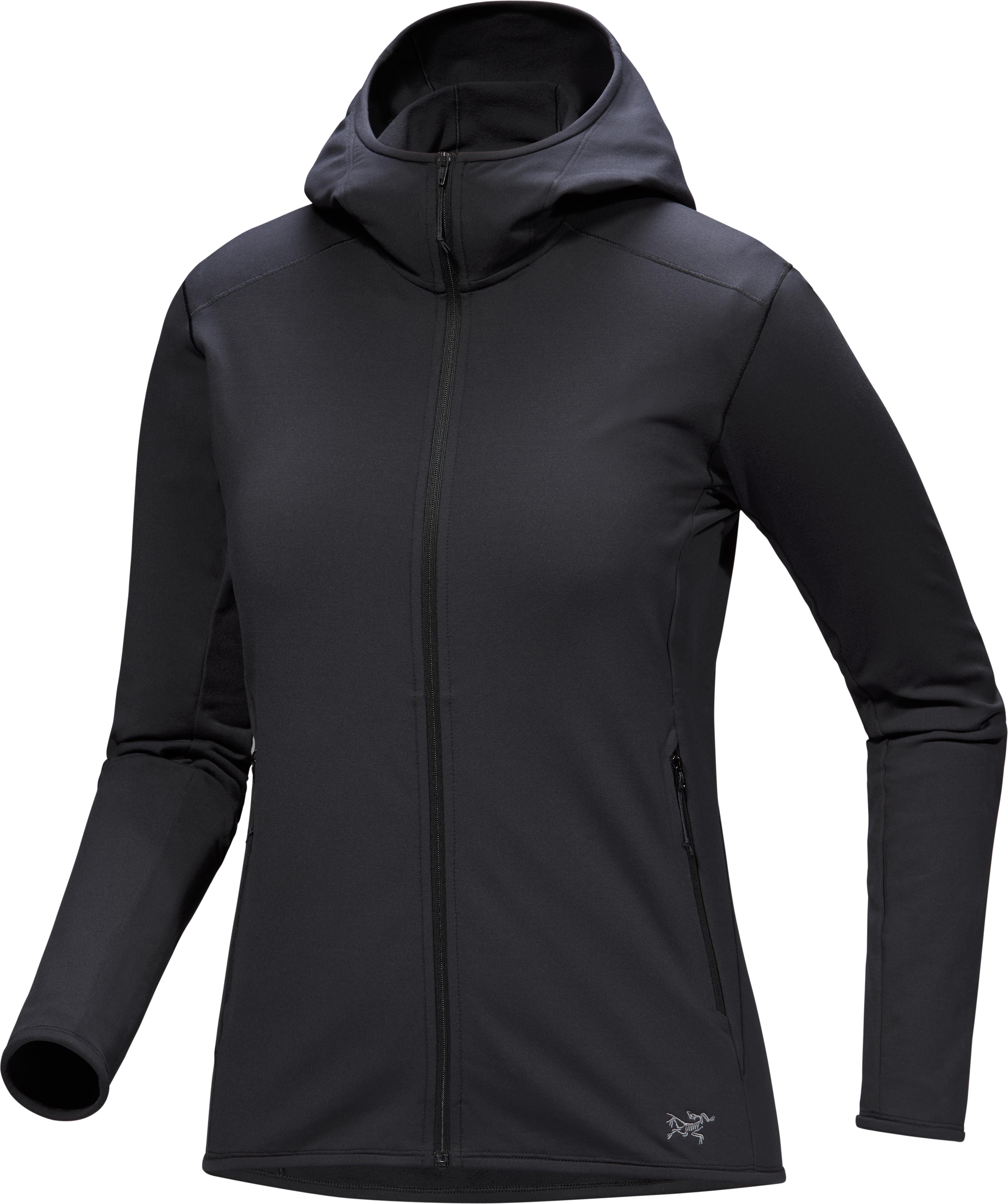Polaire légère et polyvalente - Kyanite LT Hoody W Black - Taille M - Noir