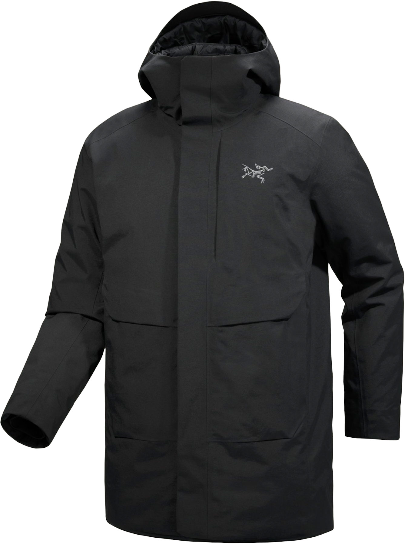Parka aus Gänsedaunen und GORE-TEX ePE Therme Down Parka M Black für Herren Größe XL schwarz