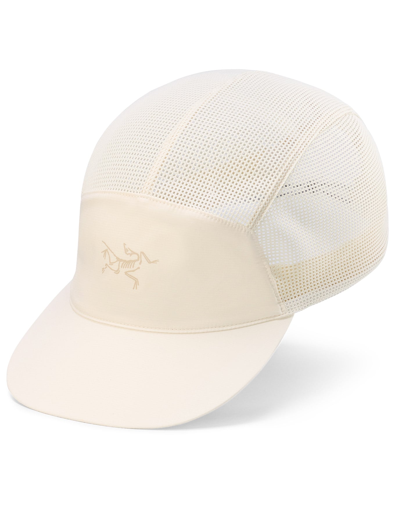 Casquette visière courbée de trail - Norvan Mesh 5 Panel Sea Salt - Taille L/XL - Beige