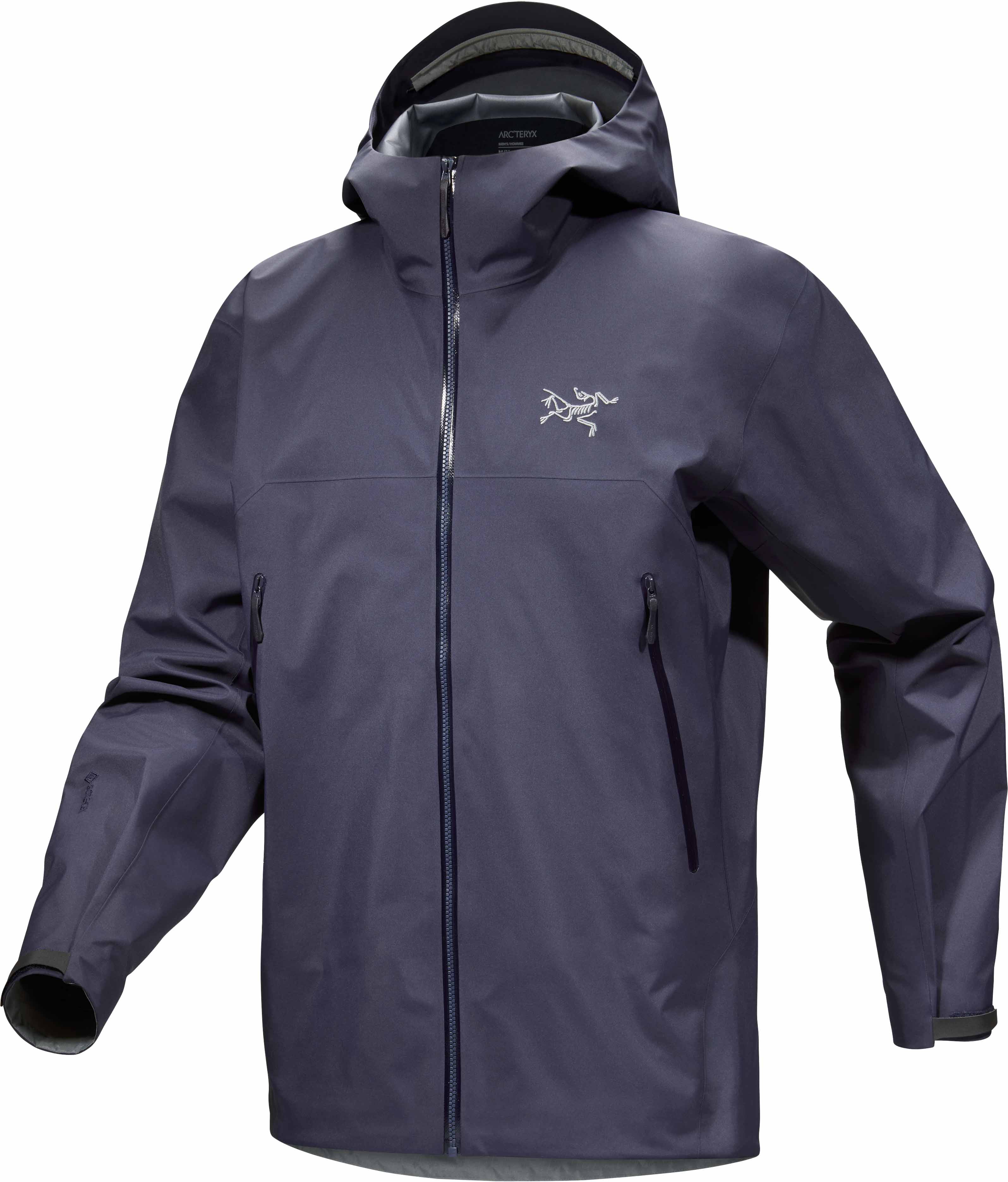 Wasserfeste und winddichte Bergsteigerjacke aus GORE-TEX ePE Beta Jacket M Black Sapphire für Herren Größe S Navy blau