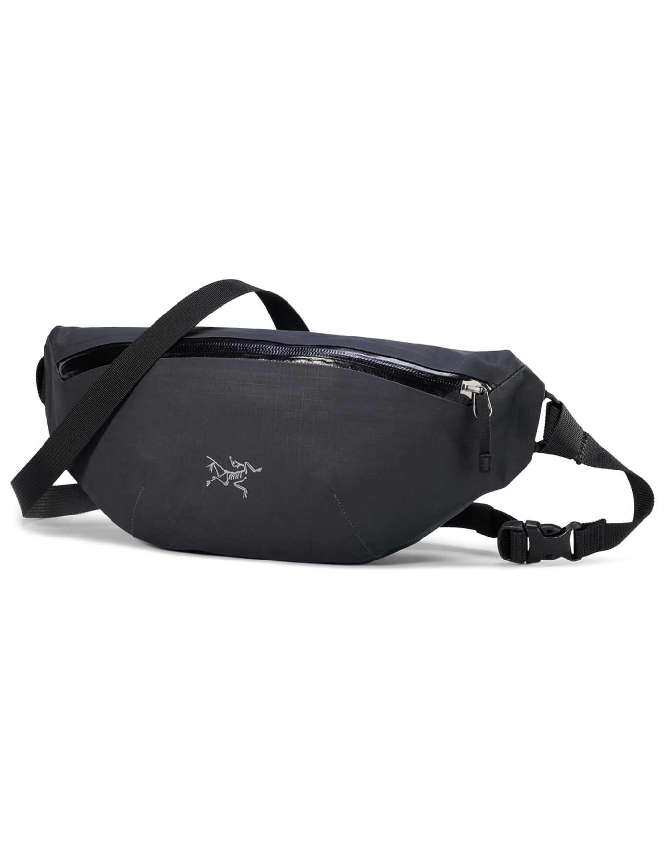 Sacoche 5L - Granville Crossbody Black en Nylon - Noir