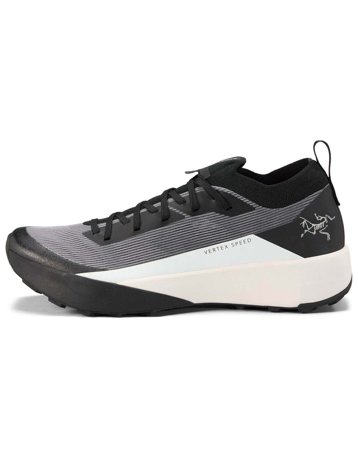 Chaussures de trail - Vertex Speed Low M Black Arctic Silk - Taille 42 2/3 - Noir