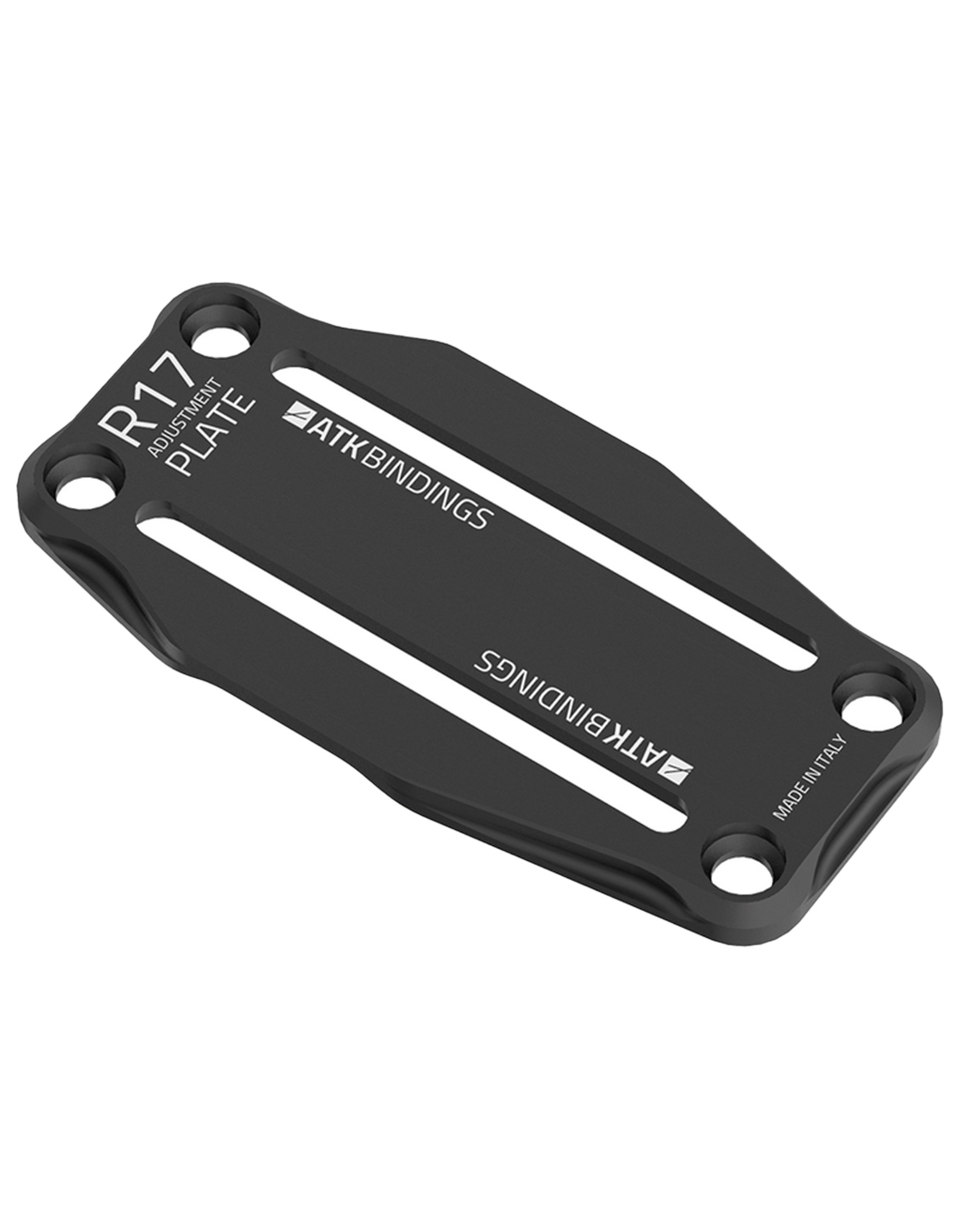 Einstellplatte fĂĽr Bindungen ATK R17 30 Mm Heel Plate schwarz