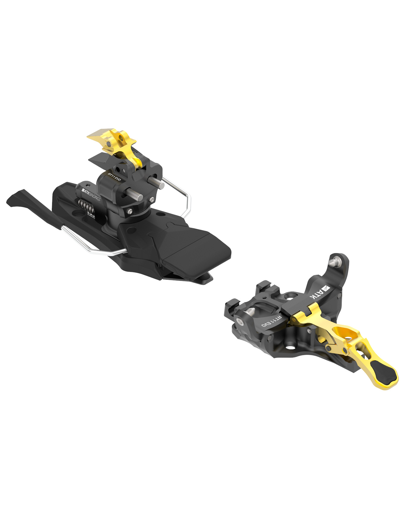 Fixations de ski de randonnée - Rt 11 Evo Gold - Taille 91 mm - Or