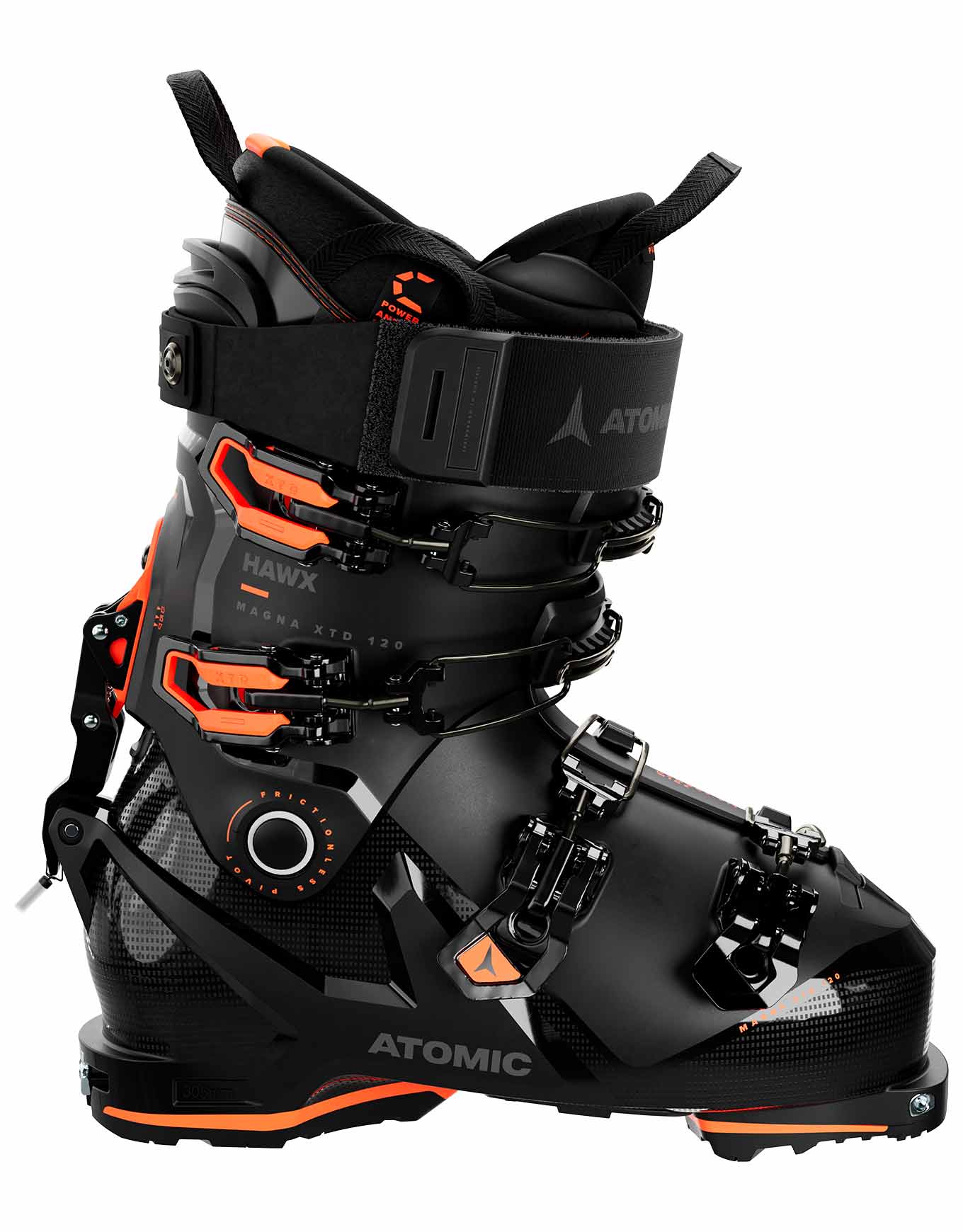 Chaussures de ski freeride - Hawx Magna XTD 120 GW Black/Orange - Taille 45/46 - Noir