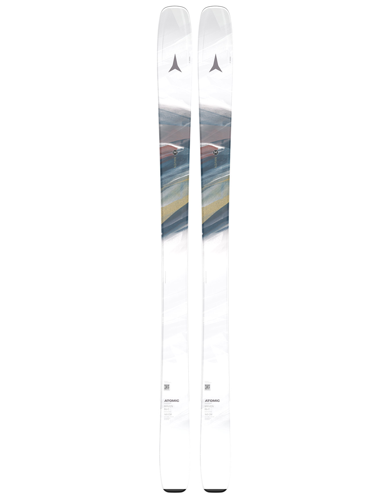 All-Mountain Skier Maven 86 C 2026 für Damen aus Holz Größe 153 cm Weiß