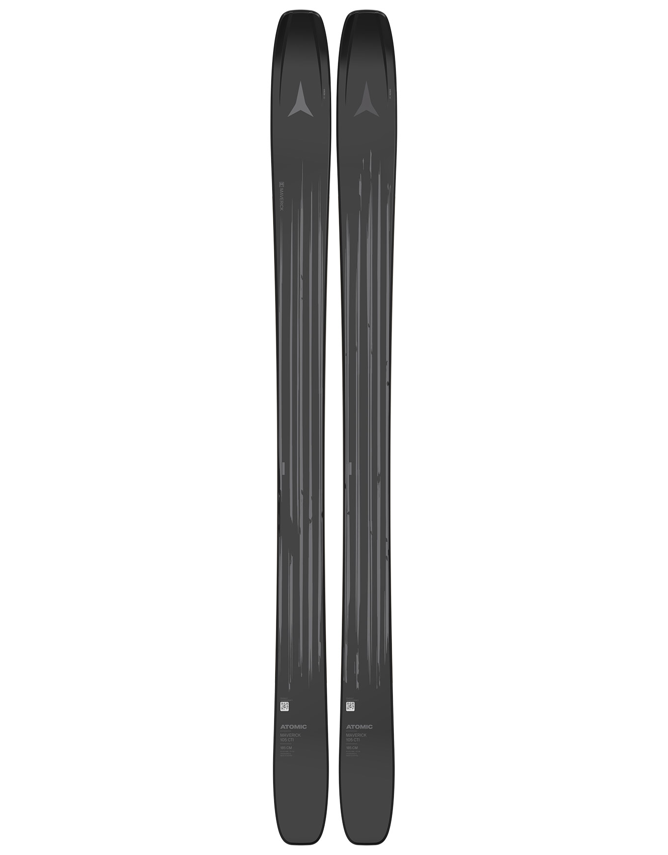 Skis freeride - Maverick 105 CTI 2026 en Titane - Taille 170 cm - Noir
