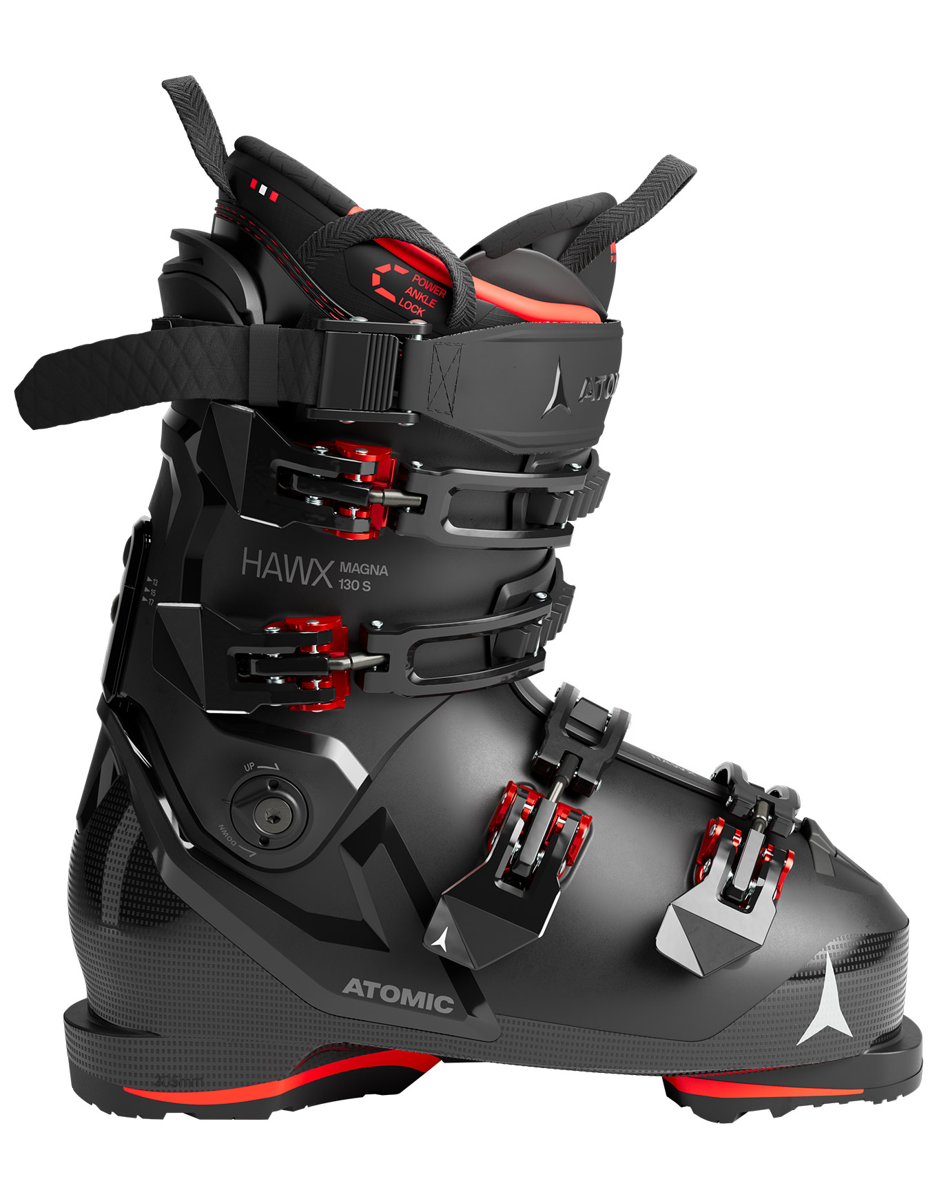 Chaussures de ski alpin - Hawx Magna 130 S Black/Red - Taille 40,5/41 - Noir