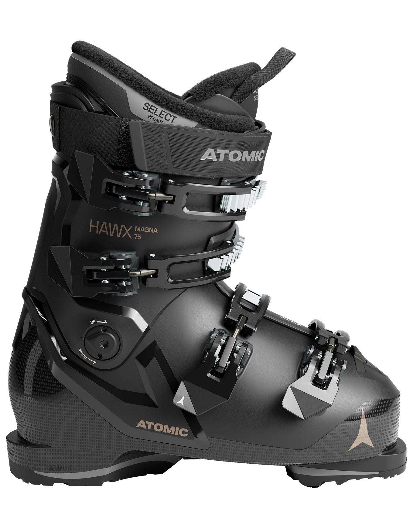 Chaussures de ski alpin - Hawx Magna 75 W Black/Gold - Taille 36/37 - Noir