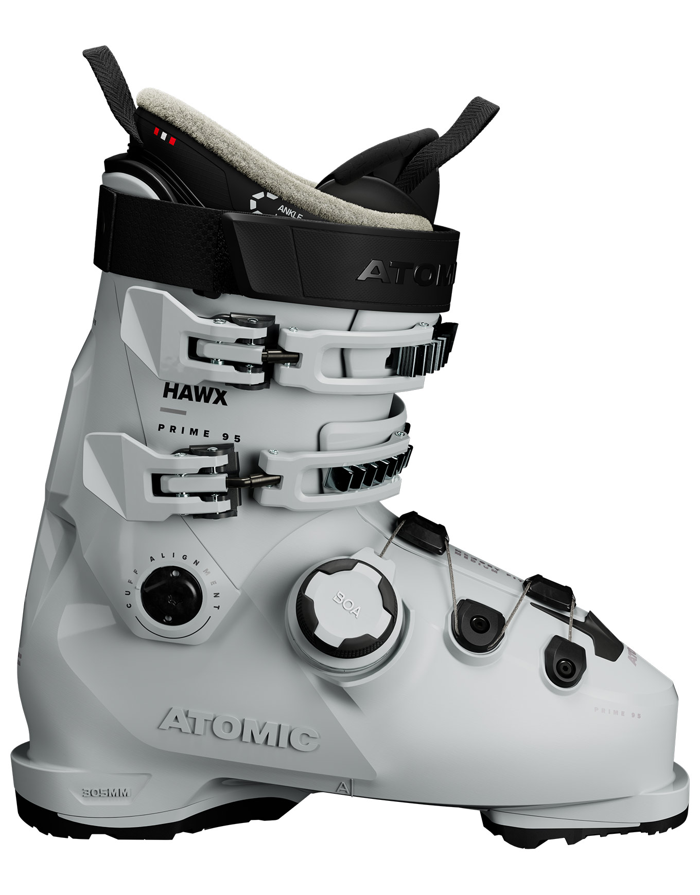 Chaussures de ski alpin - Hawx Prime 95 Boa W Ice/Black - Taille 37,5/38 - Bleu
