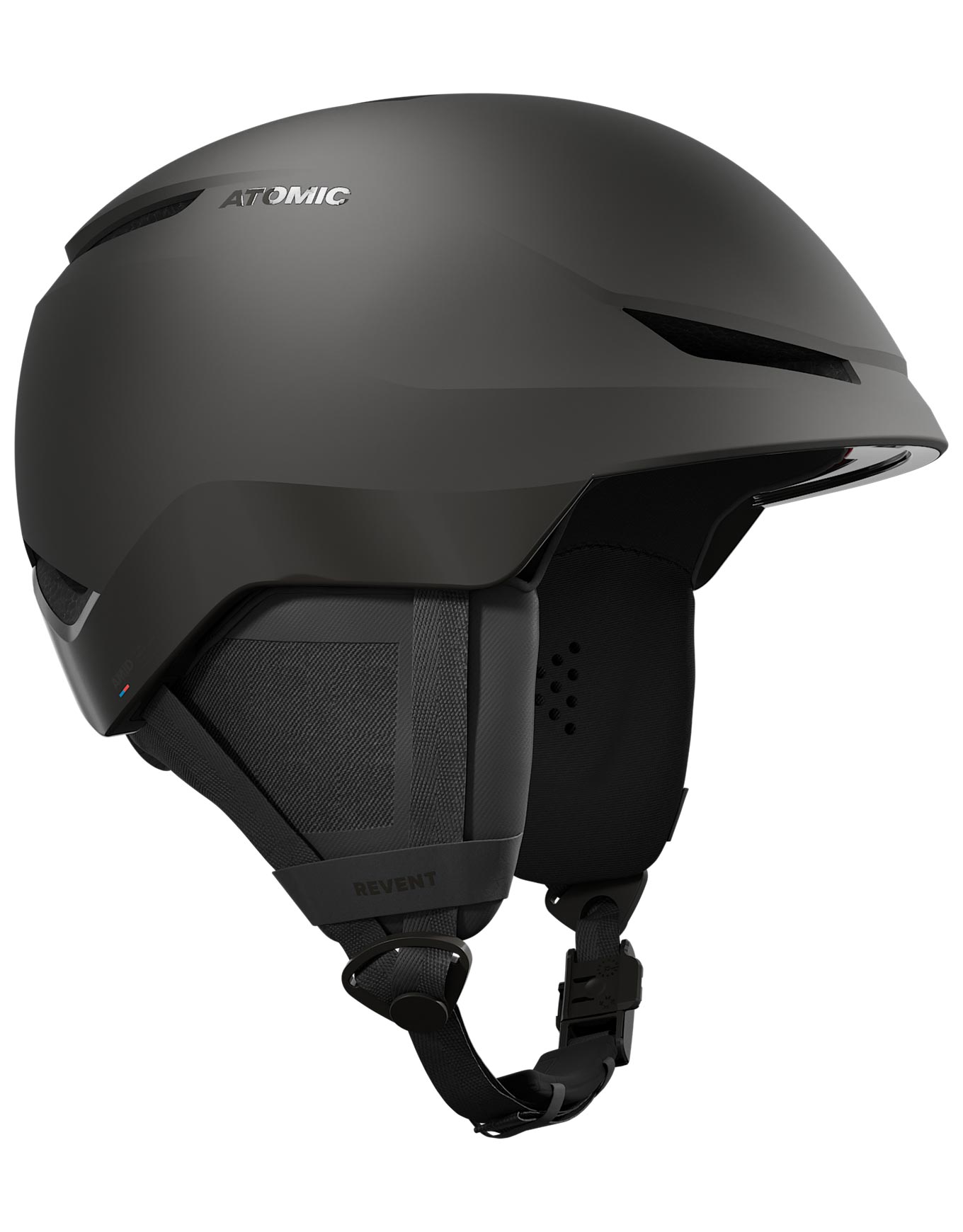 Skihelm Revent Amid Black für Herren aus Wolle Größe 51-55 cm schwarz