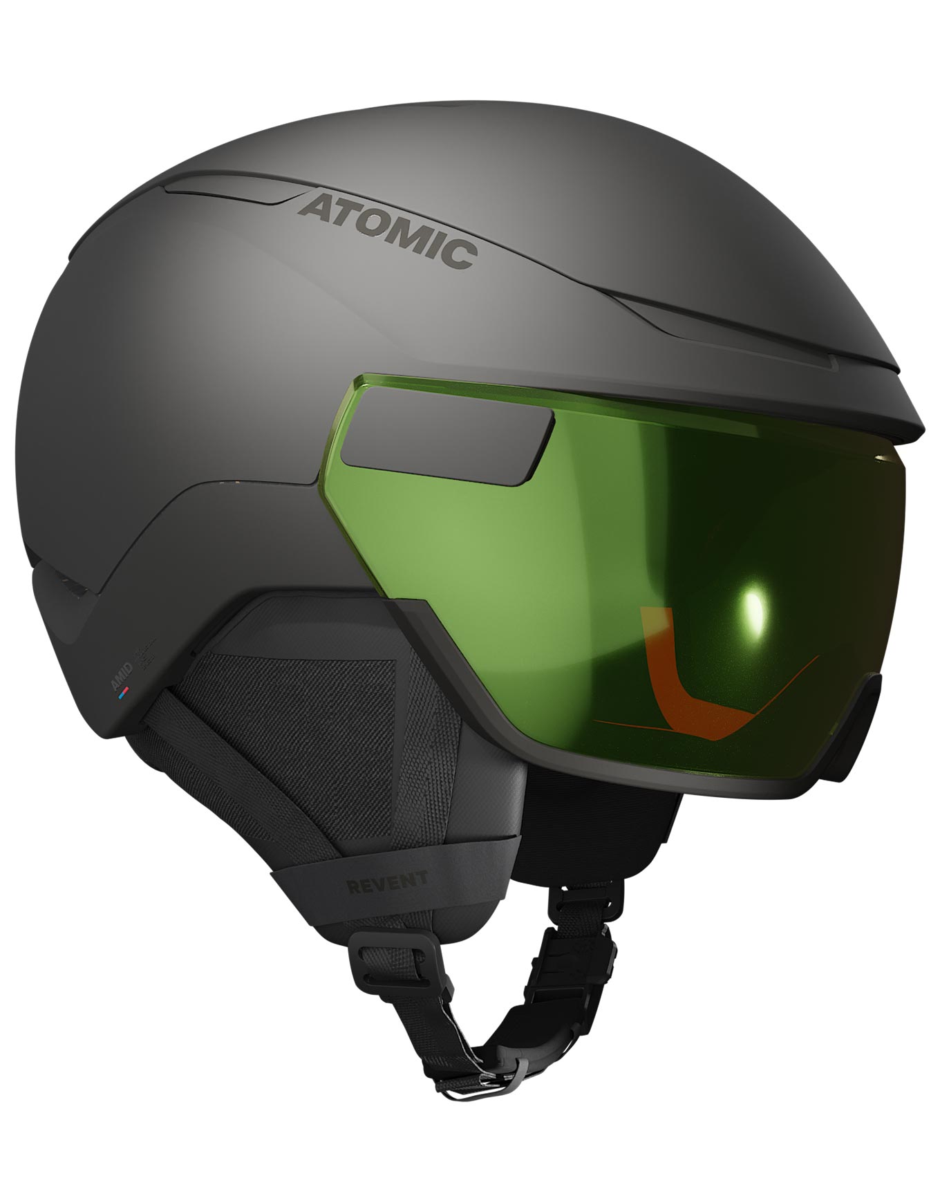 Casque à visière photochromique - Revent GT A Visor HD Photo Black en Laine - Taille 51-55 cm - Noir