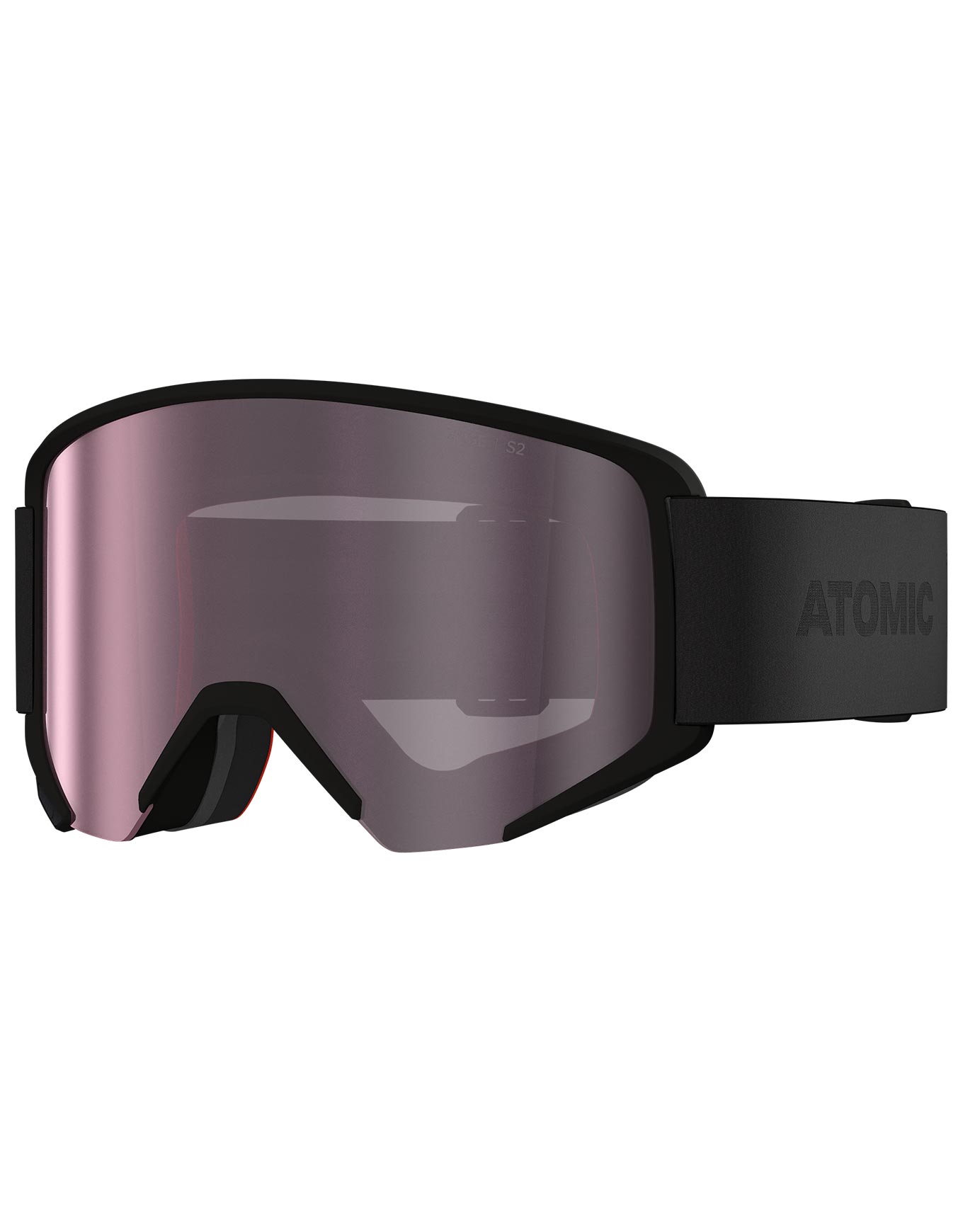 Skibrille Savor L Black schwarz