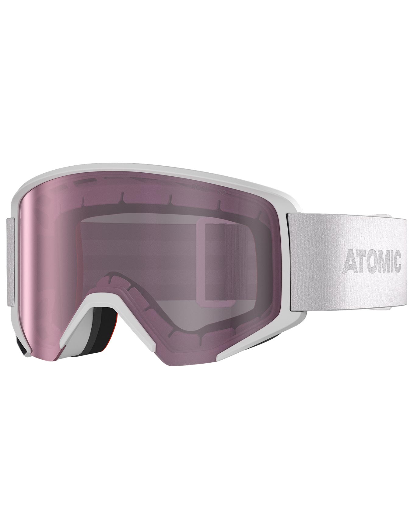 Skibrille Savor L White Weiß