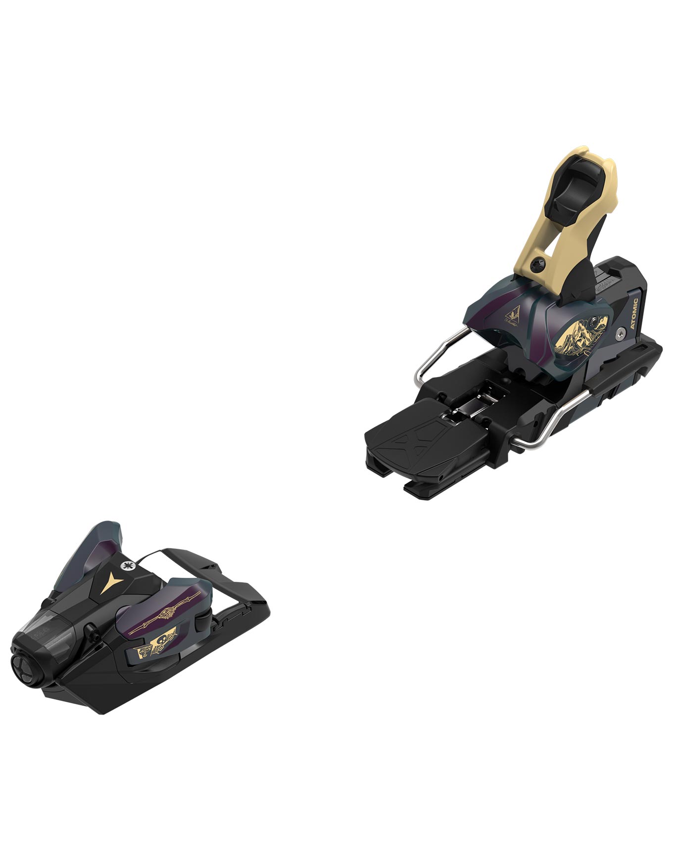 Bindung Ski Alpin Strive 16 MN Bent Chetler Größe 100 mm schwarz
