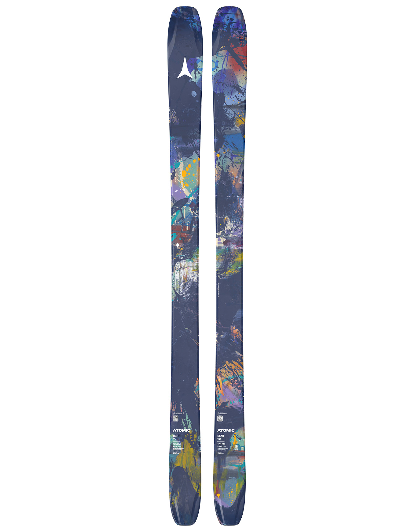 Skis all-mountain - Bent 90 2027 - Taille 166 cm - Bleu