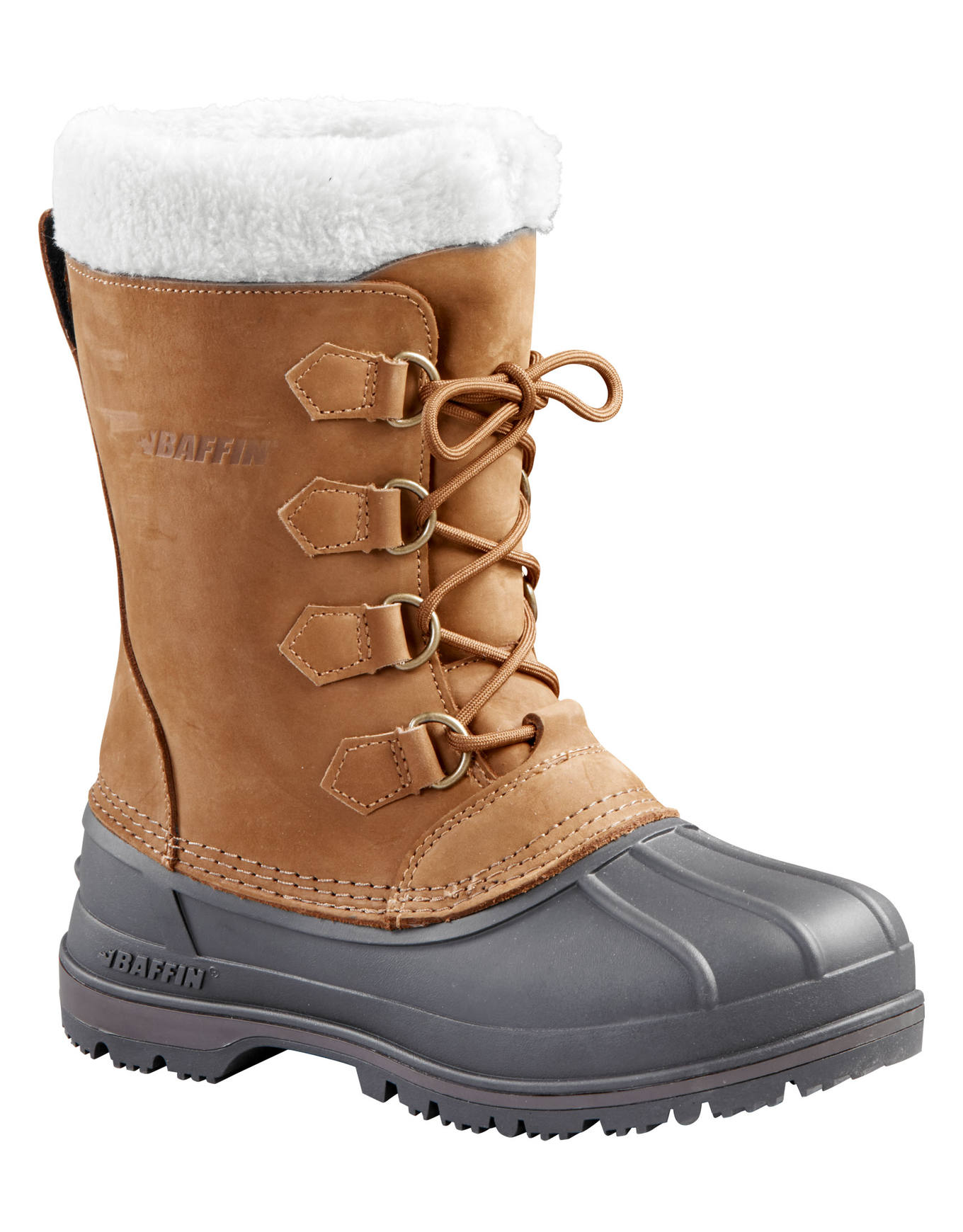 Bottes canadiennes - Canada Brown W en Cuir - Taille 36 - Marron