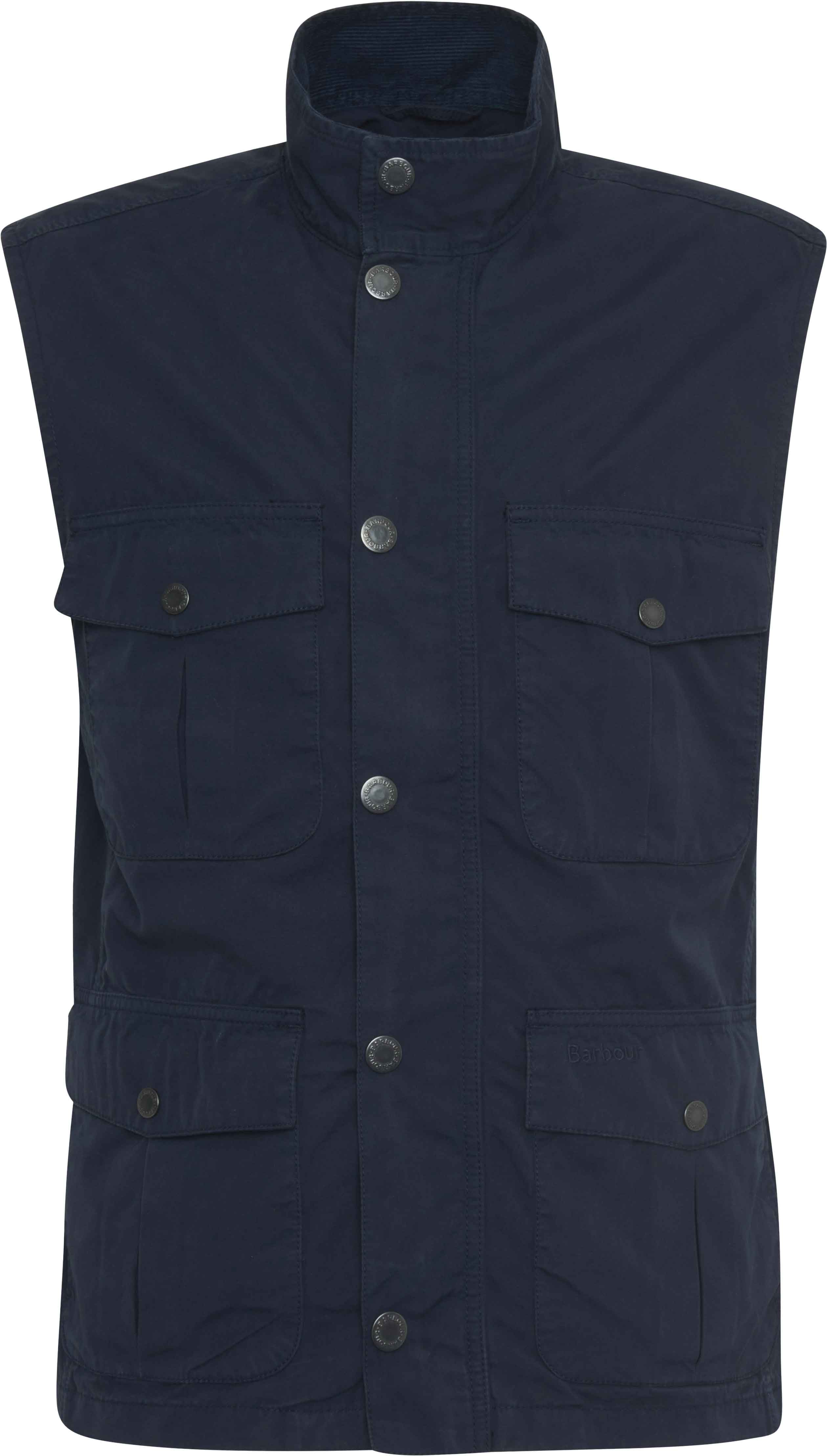 Veste sans manches légère - Casual Corbridge Gilet Navy en Coton - Taille M