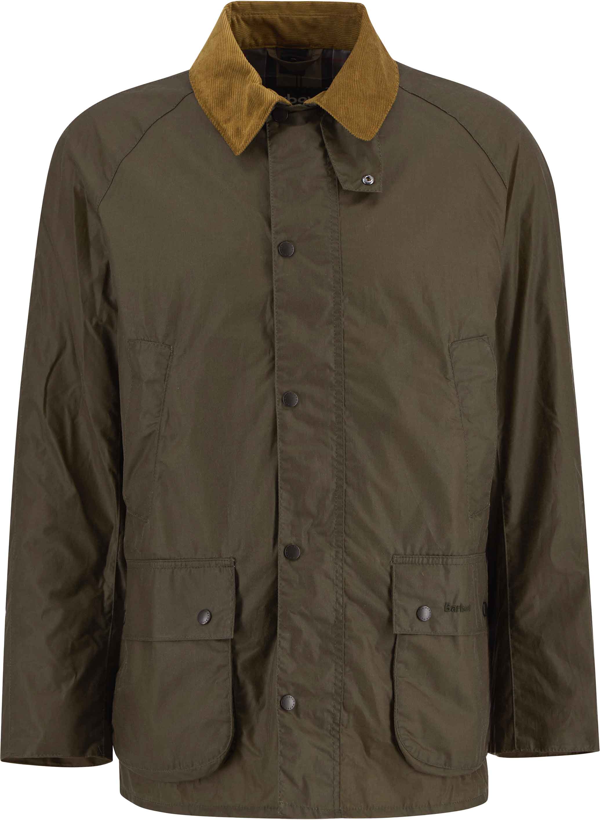 Blouson ciré léger imperméable - Lightweight Ashby Wax Jacket Beech en Coton - Taille M - Kaki
