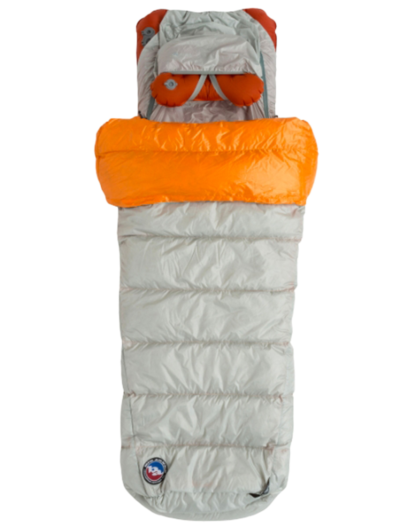 Sac de couchage 3 en 1 en duvet naturel - Lost Ranger 3N1 0° - Taille Regular - Gris