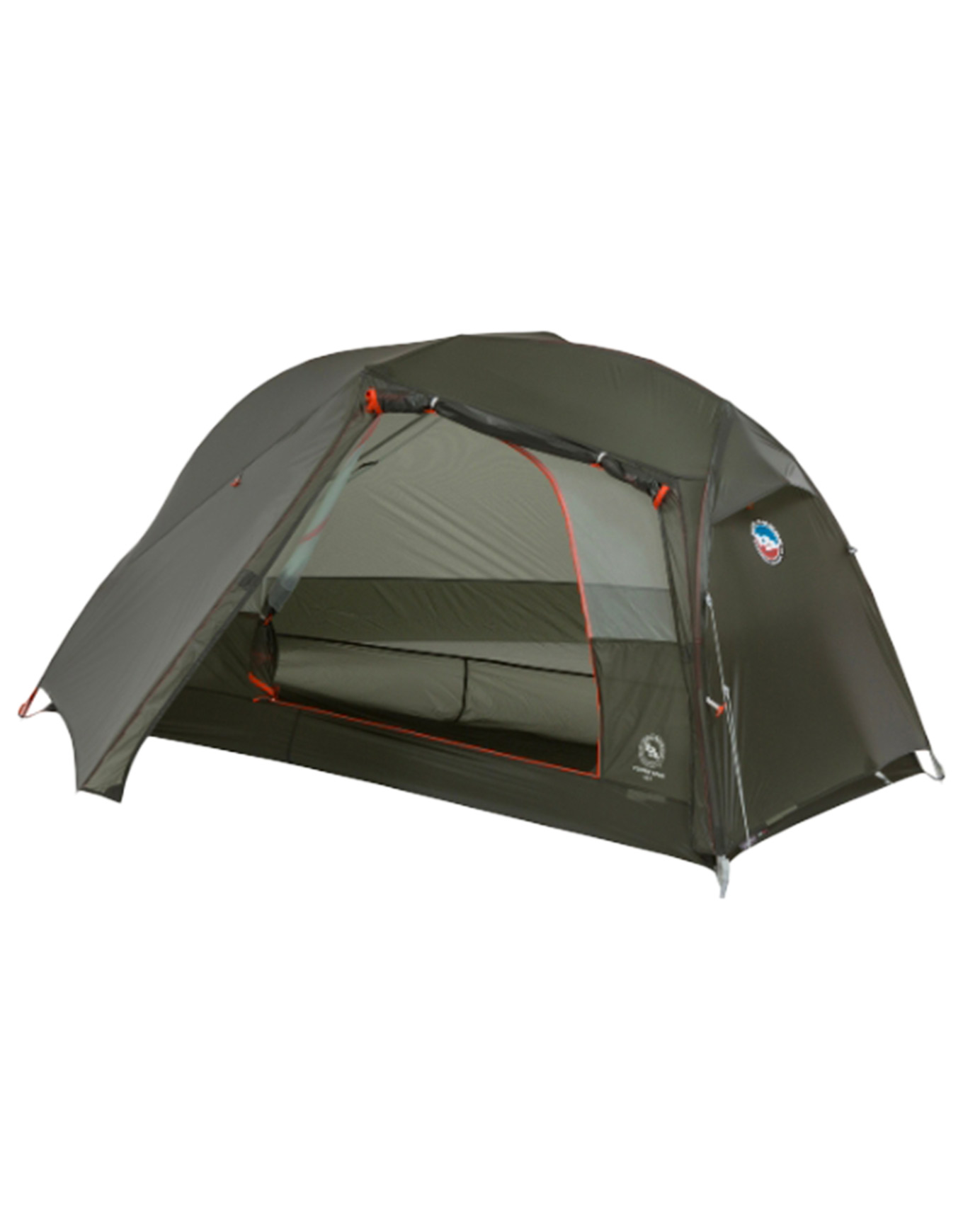 Tente de trekking compacte et ultra-légère 1 place - Copper Spur UL1 Lichen Green - Kaki