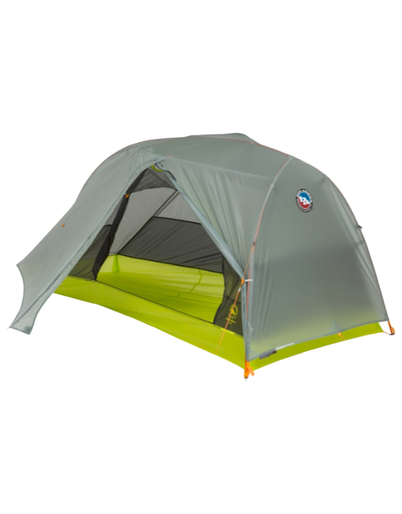 Tente ultra-légère 1 place - Tiger Wall UL1 en Nylon - Vert