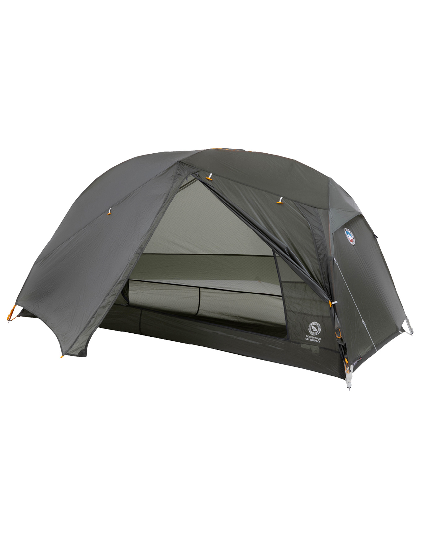 Tente de cyclotourisme compacte et ultra-légère 1 place - Copper Spur UL1 Bikepack - Vert