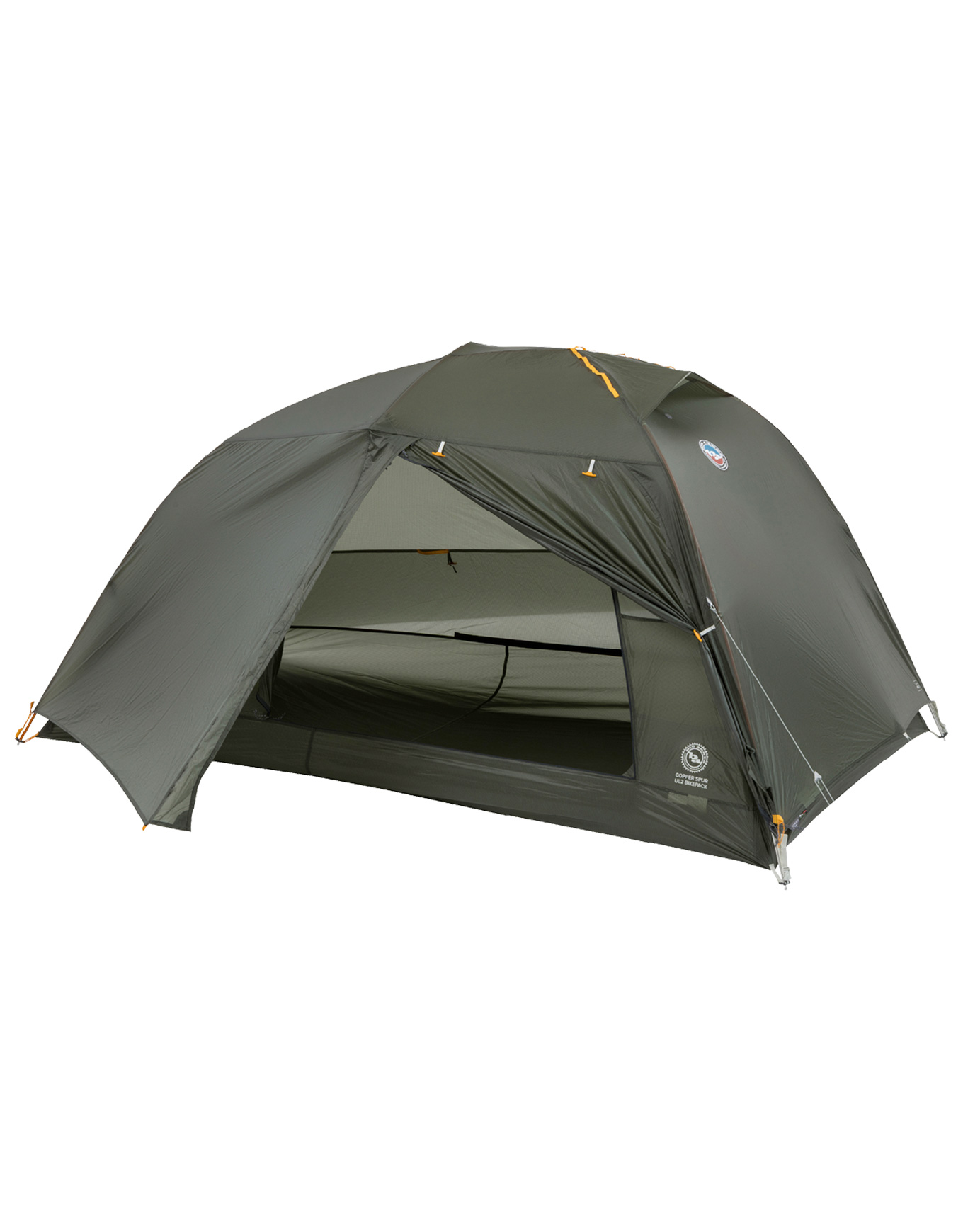 Tente de cyclotourisme compacte et ultra-légère 2 places - Copper Spur UL2 Bikepack - Vert