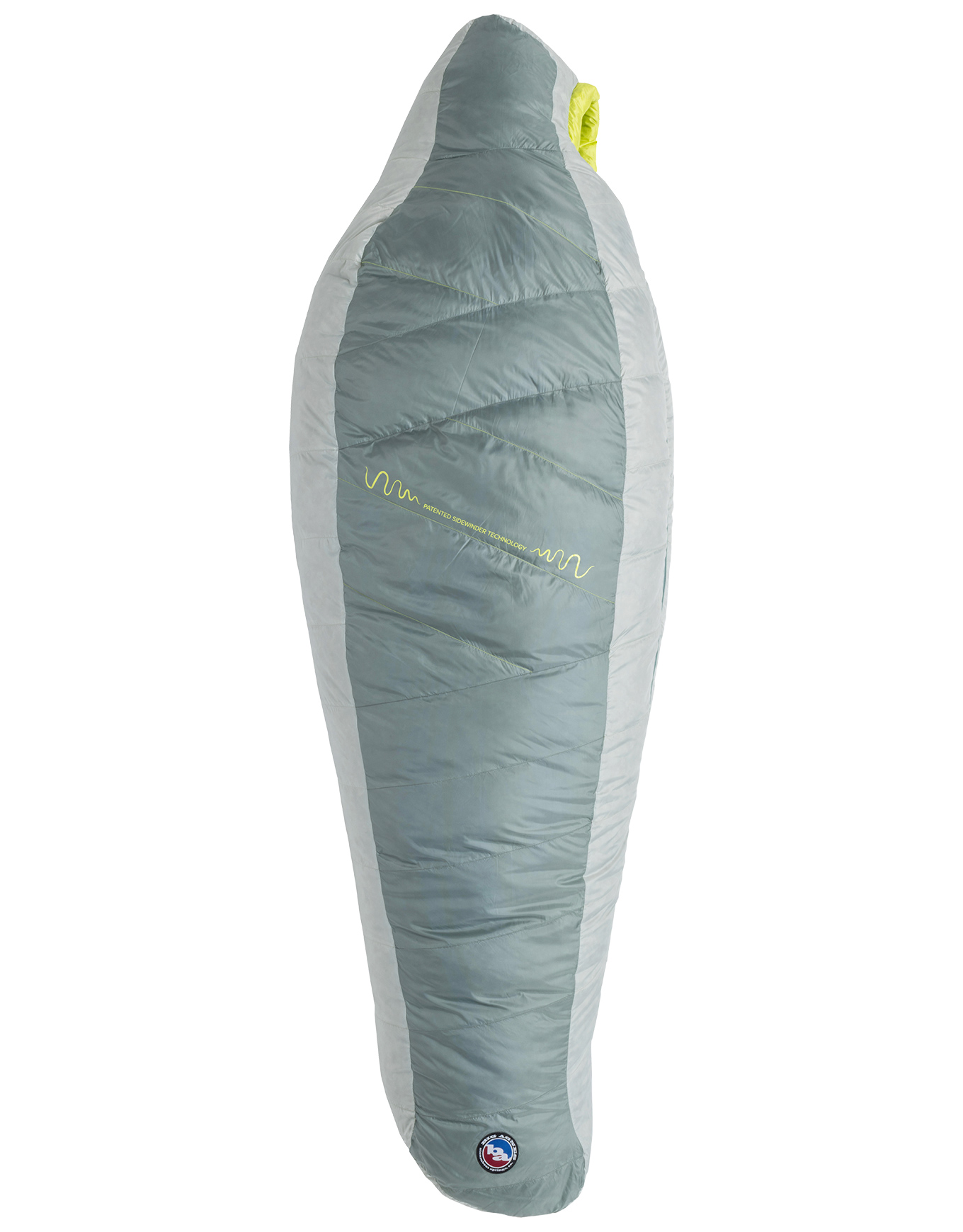 Sac de couchage en duvet - Sidewinder 20 - Taille Regular - Gris
