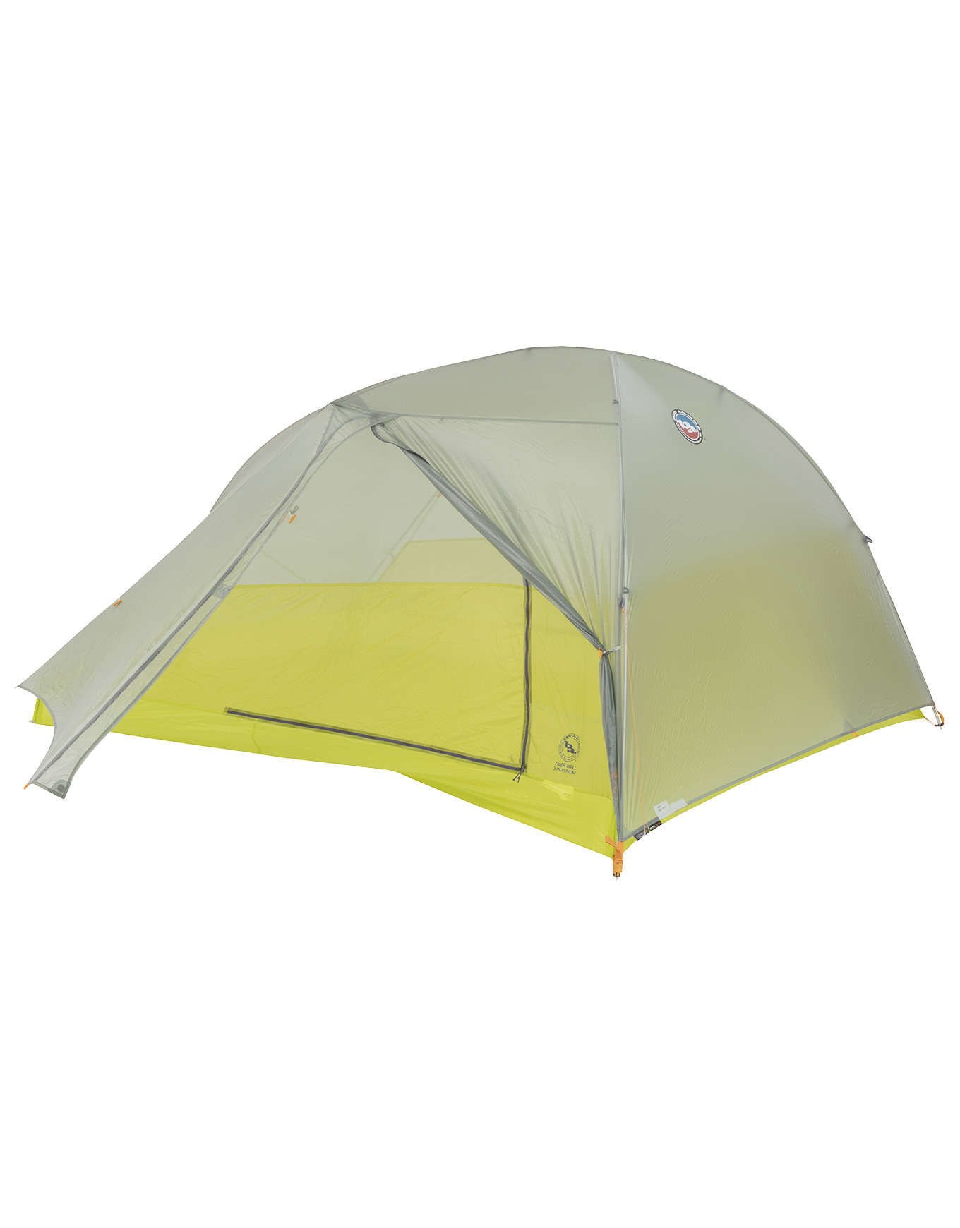 Tente ultra-légère 3 places - Tiger Wall 3 Platinum en Nylon - Vert