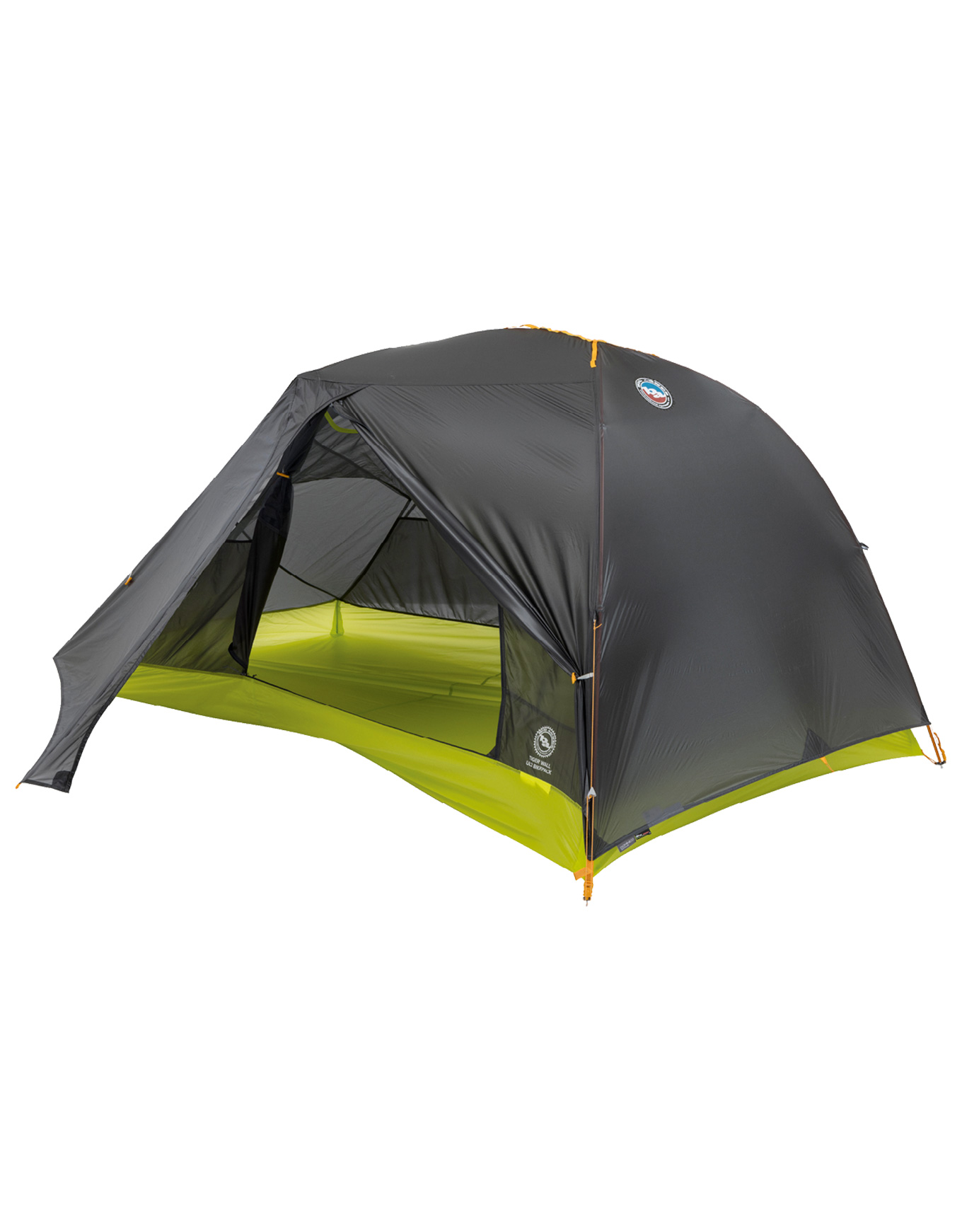 Tente de cyclotourisme ultra-légère 2 places - Tiger Wall UL2 Bikepack en Nylon - Noir