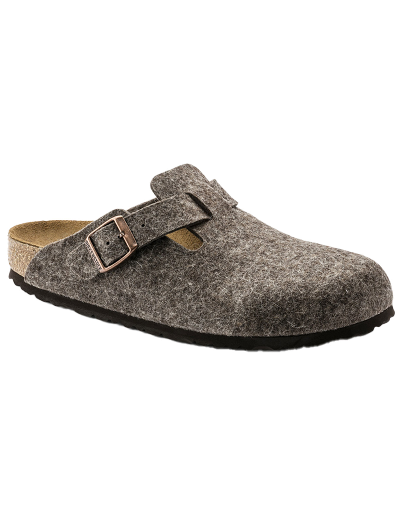 Sabots - Boston Wool Cacao en Laine - Taille 37 - Gris