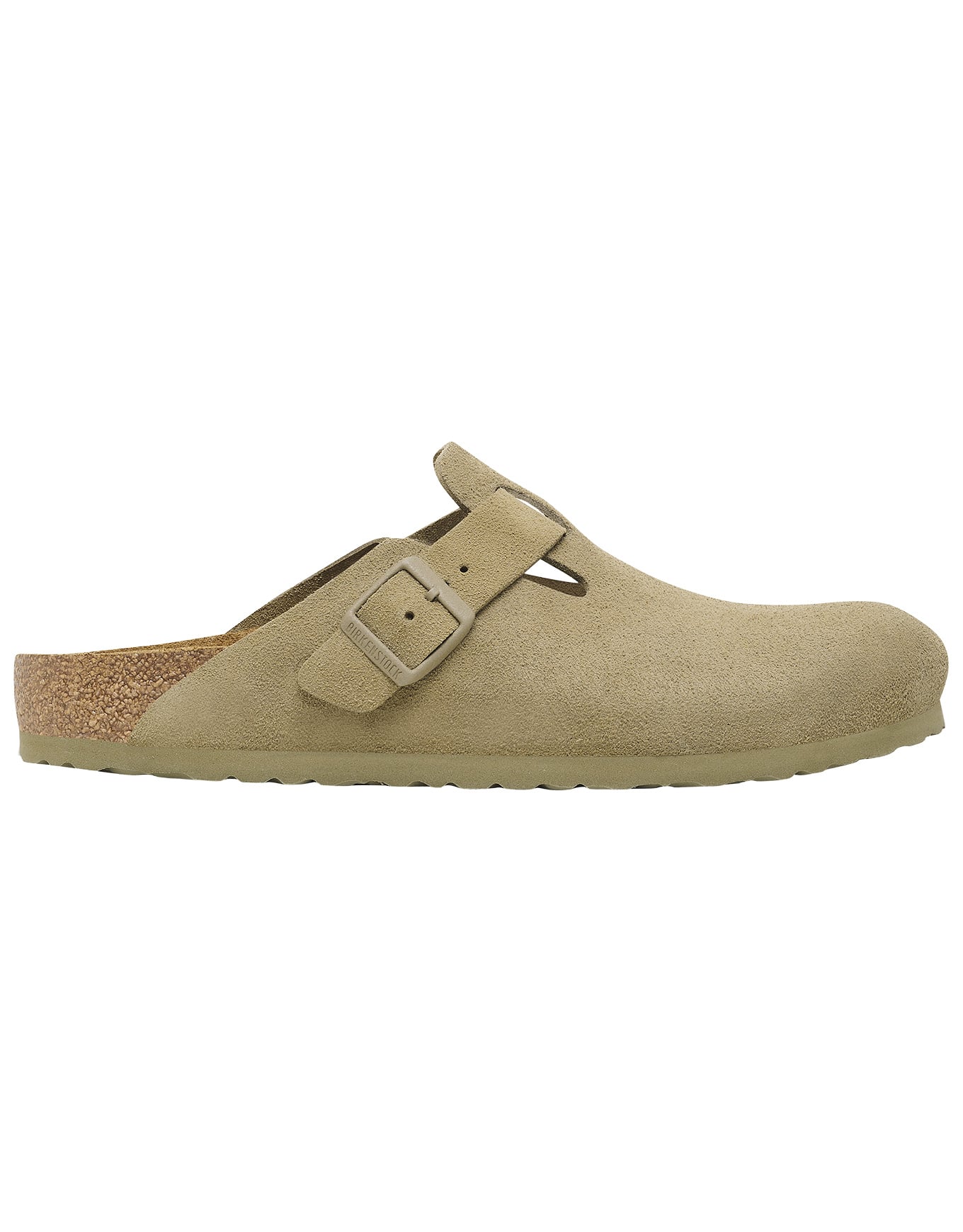 Birkenstock - Clogs aus Wildleder &ndash; Damen / Frauen &ndash; Boston LEVE Nar