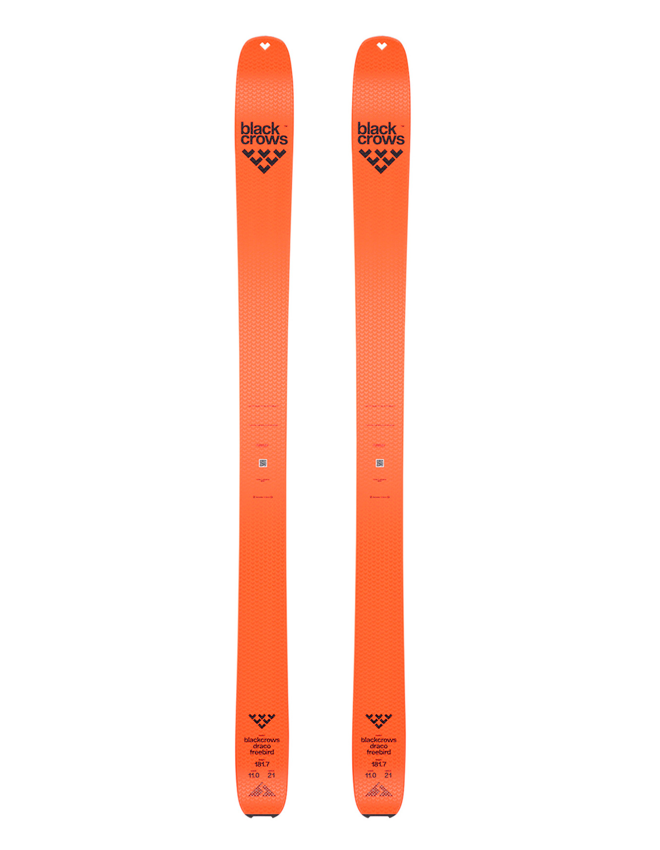 Skis de randonnée - Draco Freebird 2026 - Taille 176 cm - Orange