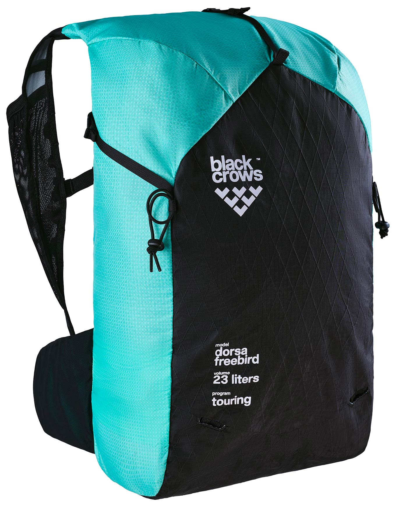 Ski-Rucksack Dorsa 23 Freebird Black/Mint Blau