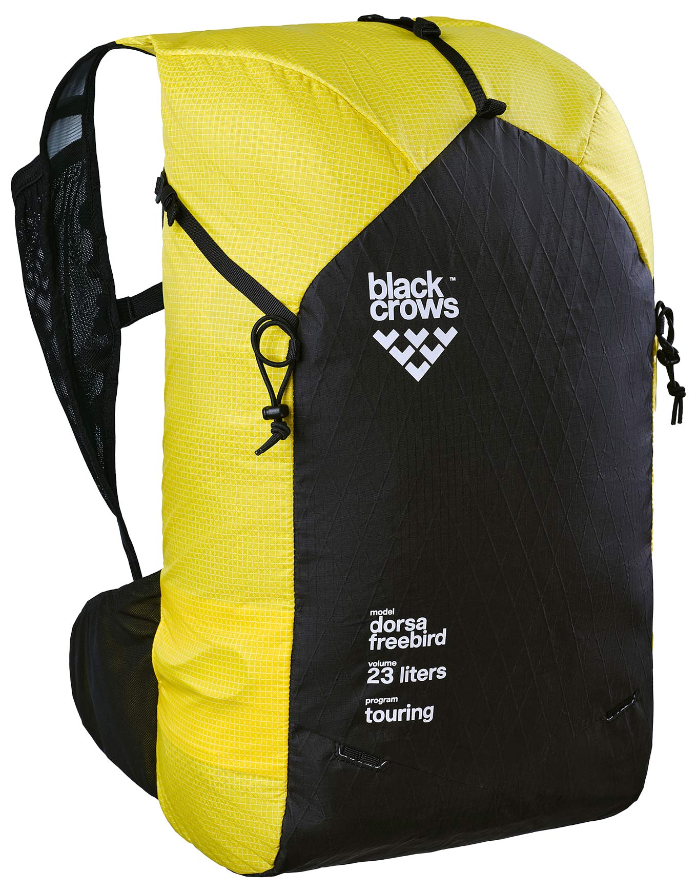 Sac à dos de ski - Dorsa 23 Freebird Black/Yellow - Jaune
