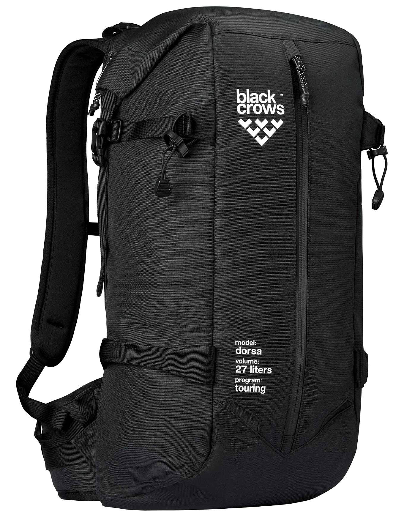 Rucksack Ski Dorsa 27 Black/White schwarz