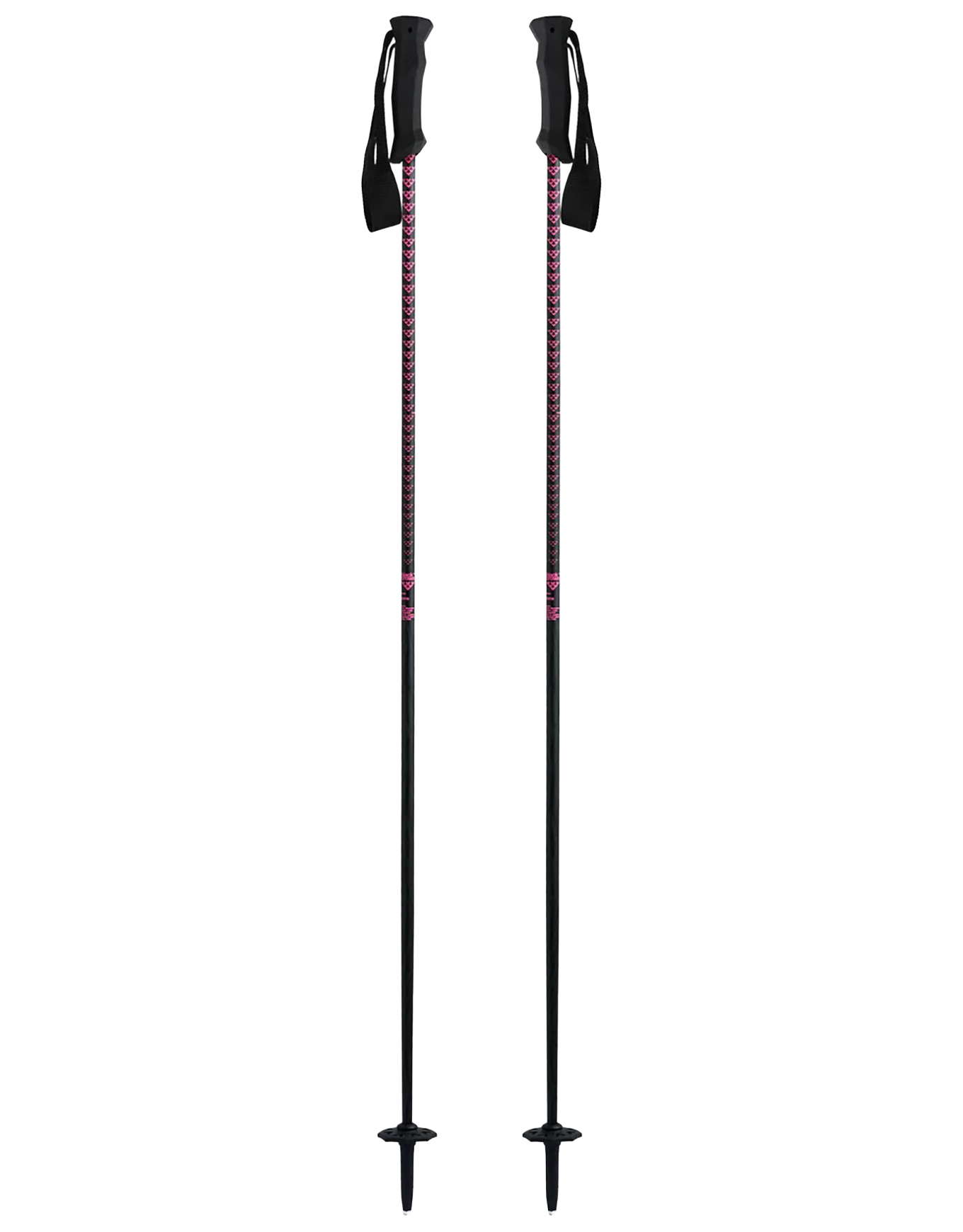 Skistöcke aus Carbon Stans Black/Pink Größe 130 cm Rosa