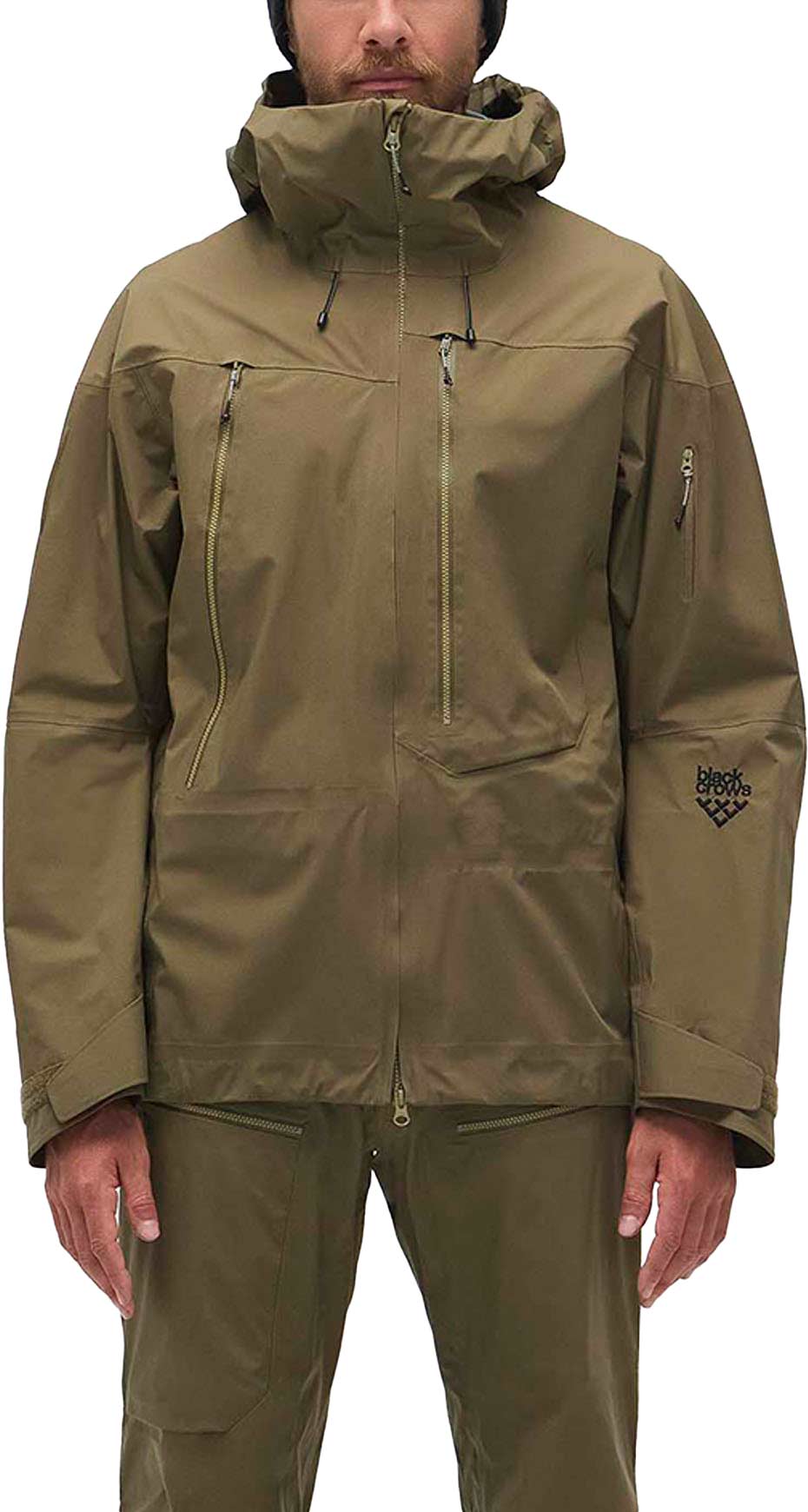 Veste de ski imperméable et respirante - M 3L Freebird Jkt Olive Green - Taille L - Vert