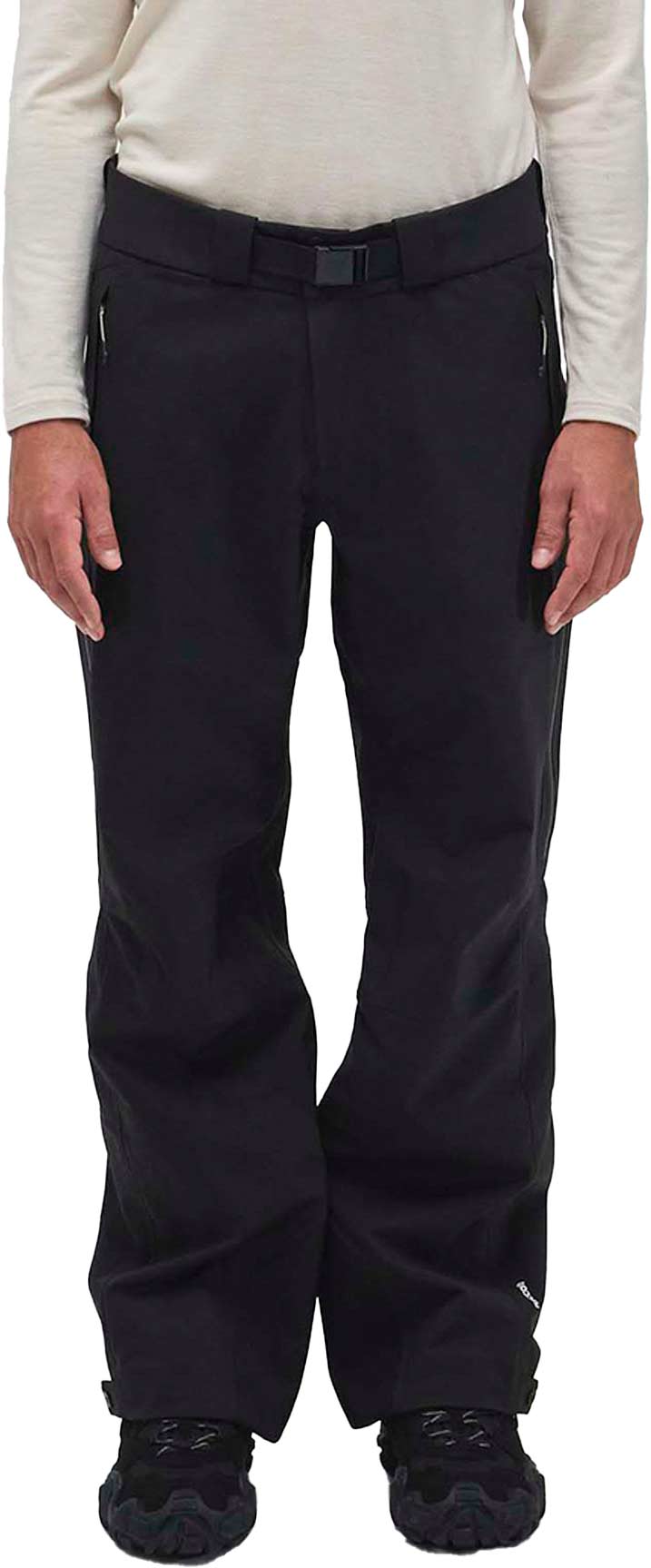 Wasserfeste und atmungsaktive Skihose M Stratus 3L Pant Black für Herren Größe M schwarz